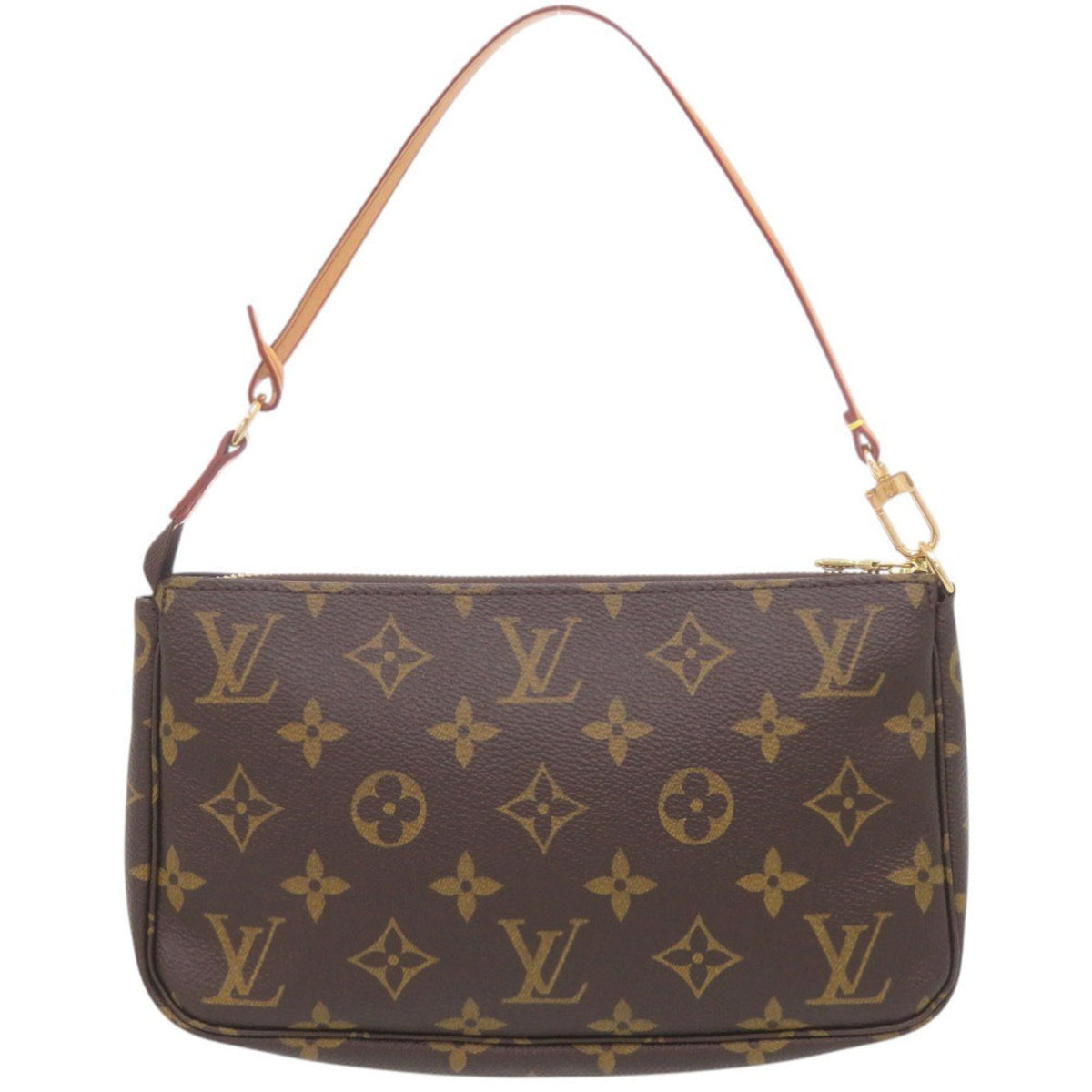 Louis Vuitton Brown Monogram Monogram Handbag Pochette Pouch (Pre-Owned)