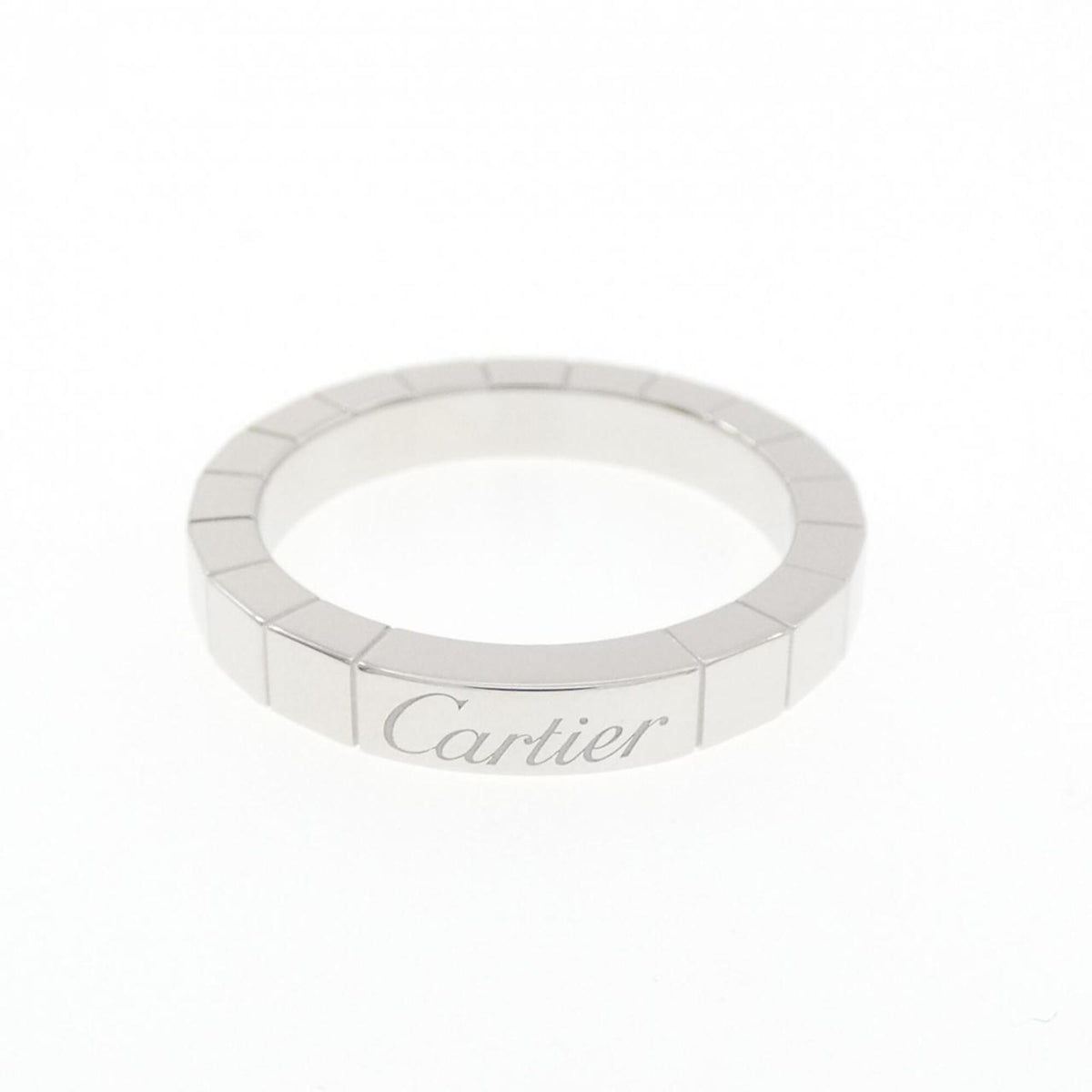 Cartier Lanieres White Gold (18K) Band Ring (Pre-Owned)