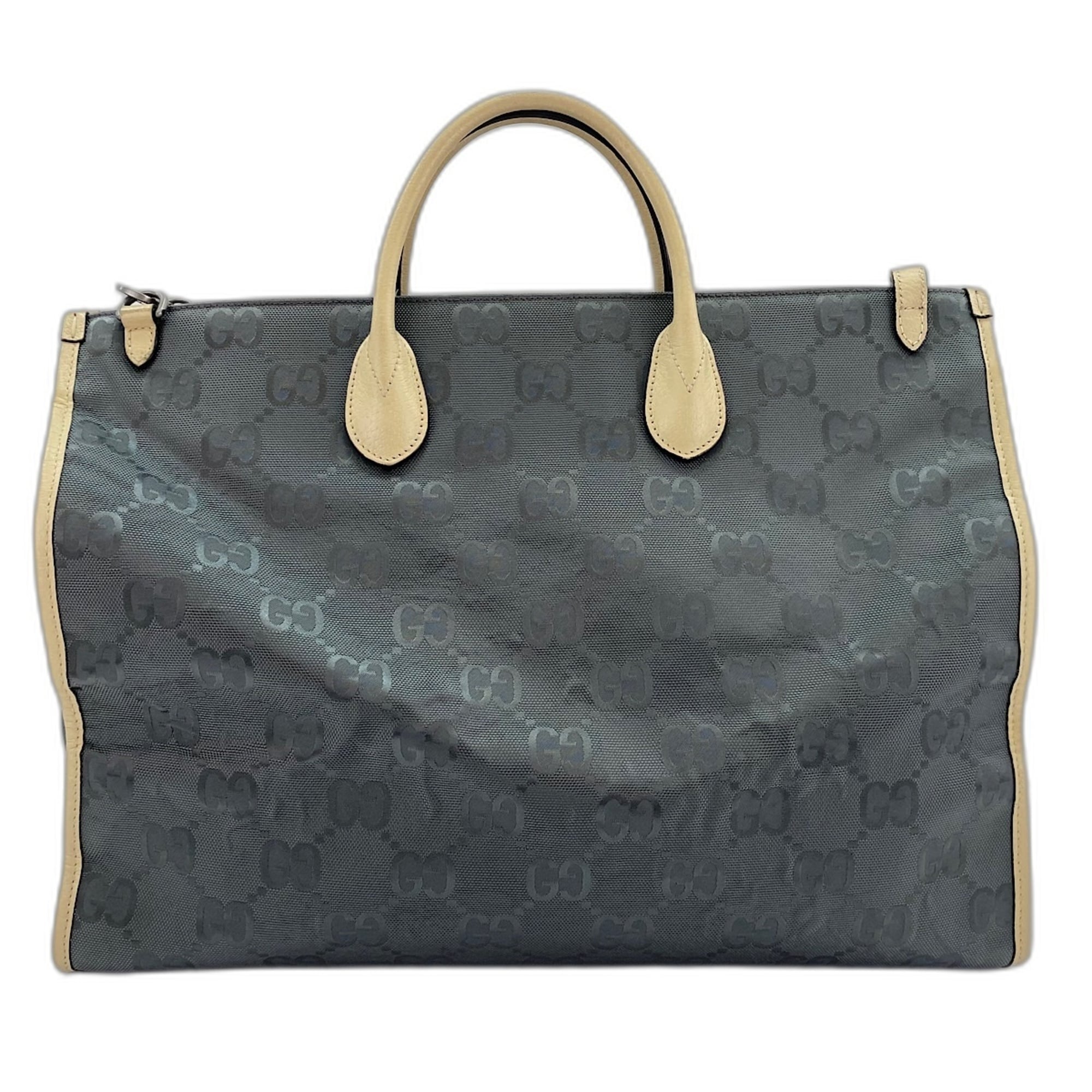 Gucci Gray Handbag Shoulder Bag (Pre-Owned)