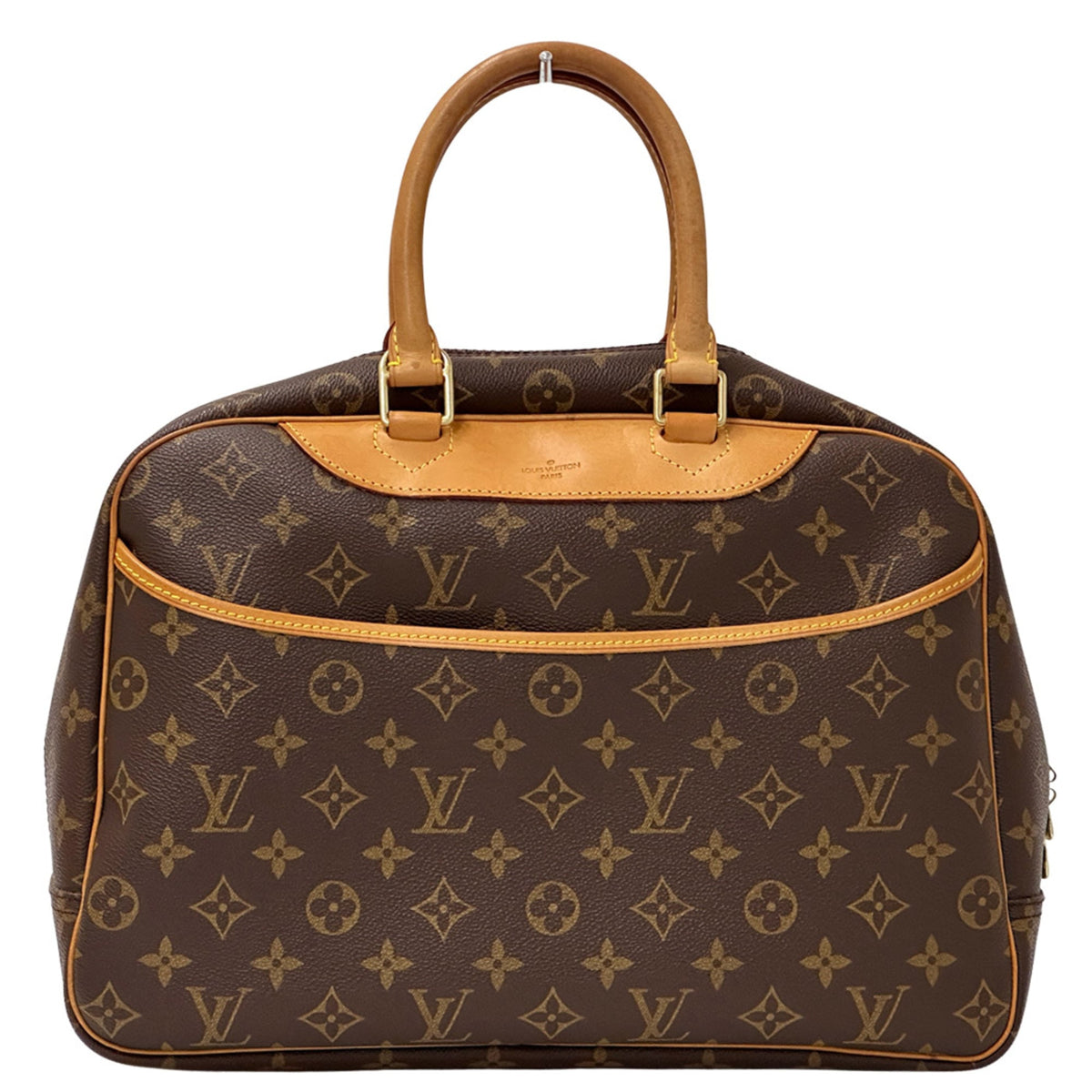 Louis Vuitton Brown Monogram Canvas Handbag (Pre-Owned)