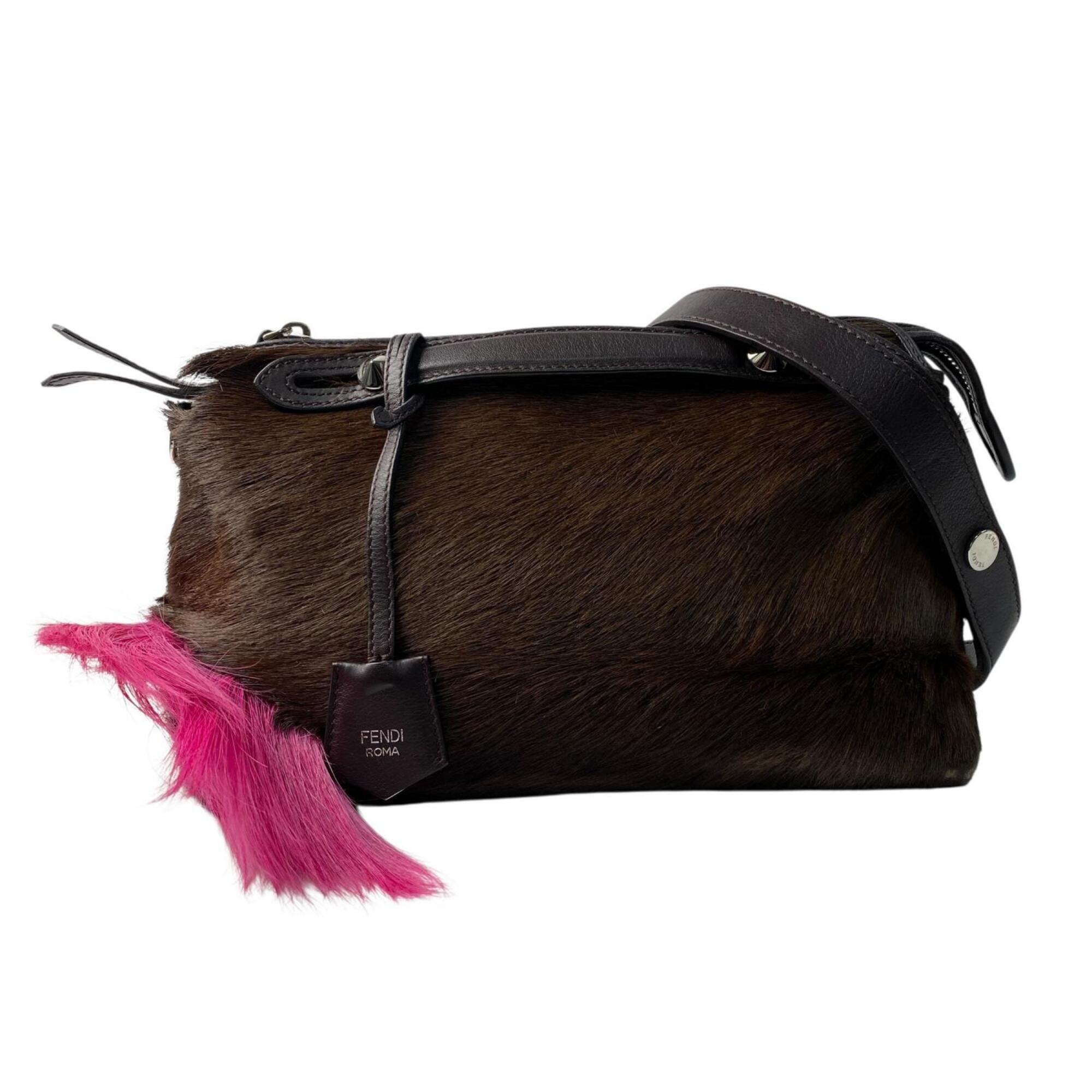 Fendi Brown Fur Shoulder Bag (Pre-Owned)