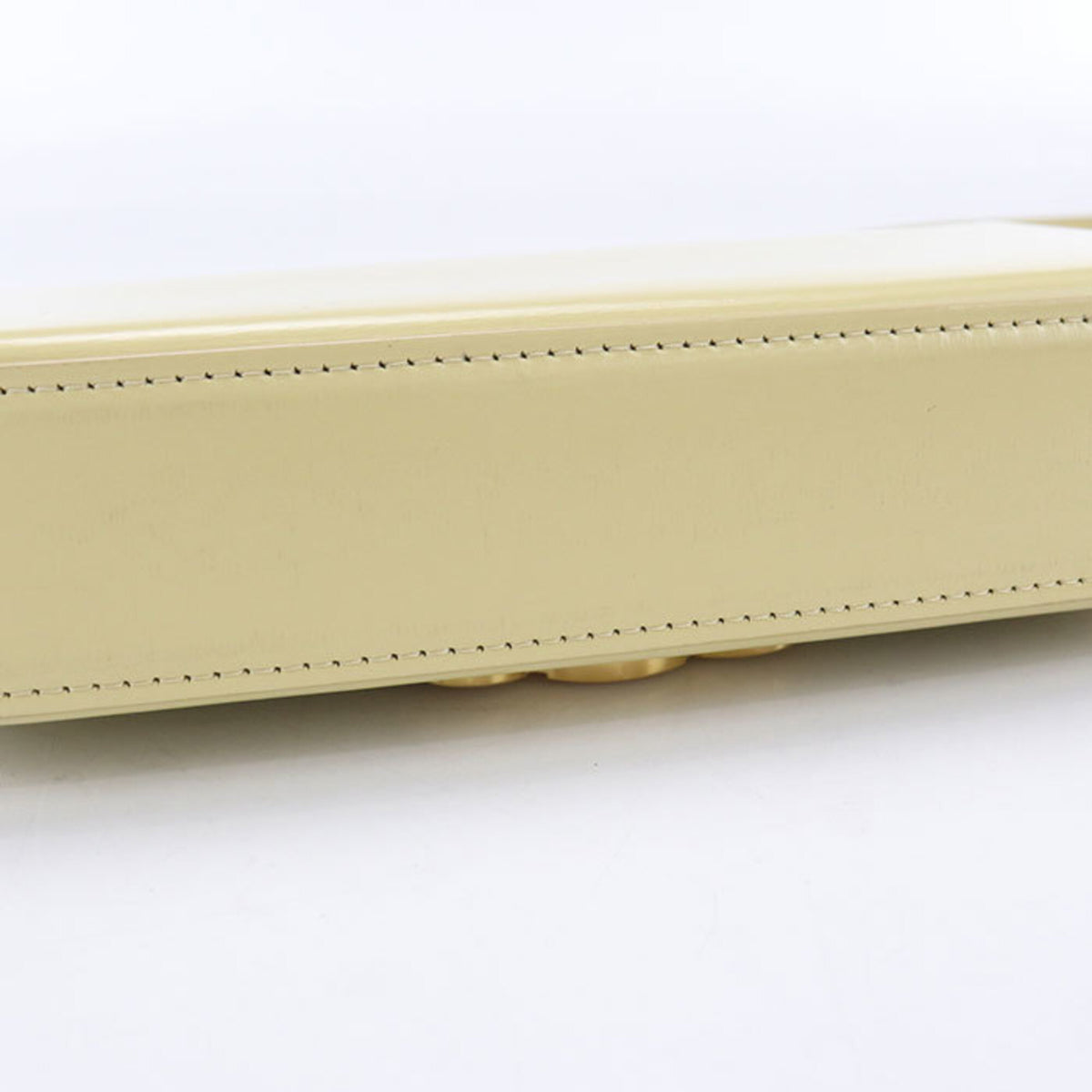 Celine Yellow Leather Shoulder Bag (Pre-Owned)