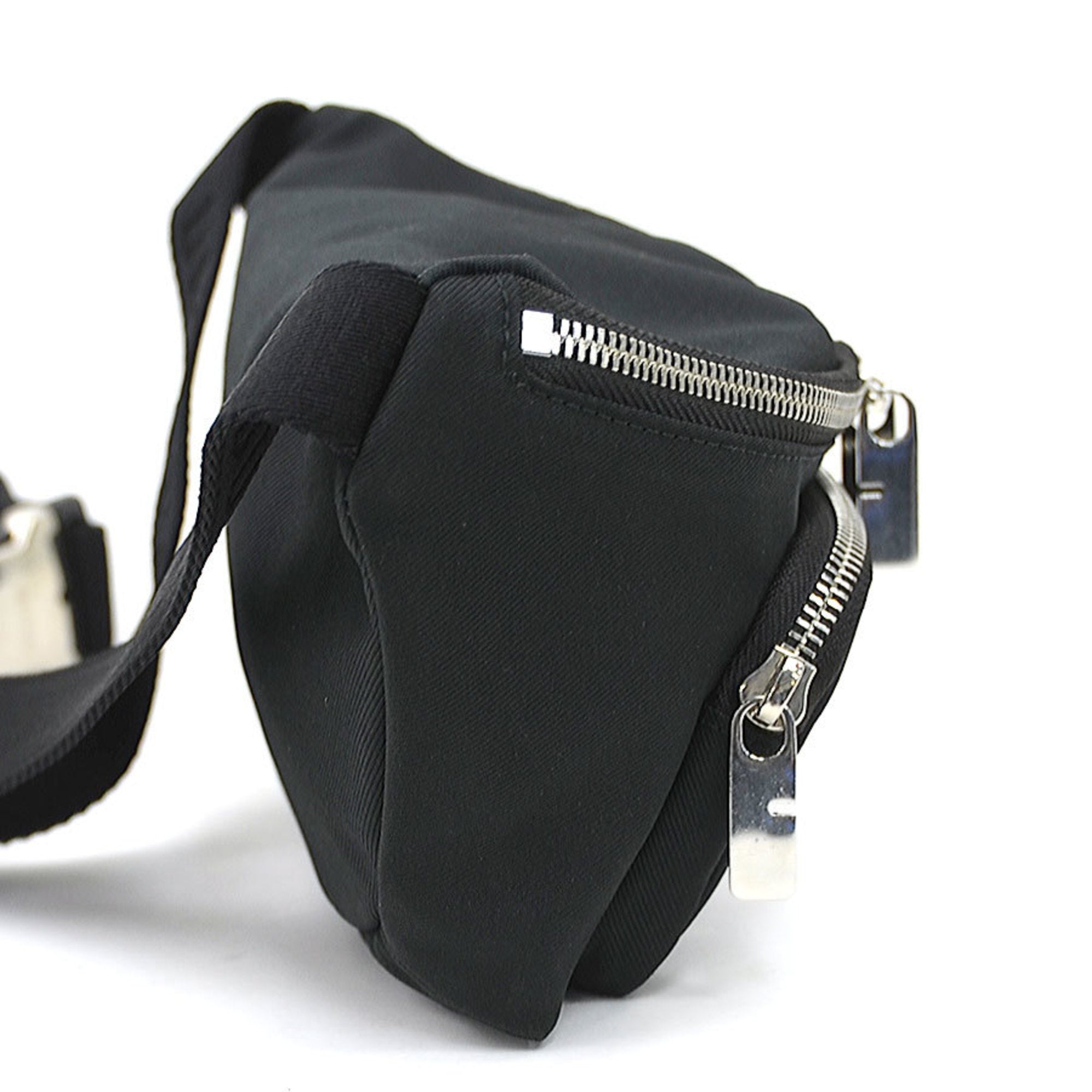 Burberry Black Nylon Canvas Fanny Pack (Pre-Owned)