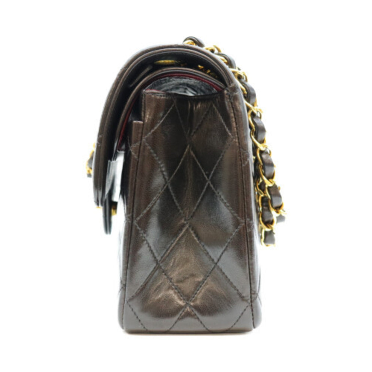 Chanel Black Leather Shoulder Bag (Pre-Owned)