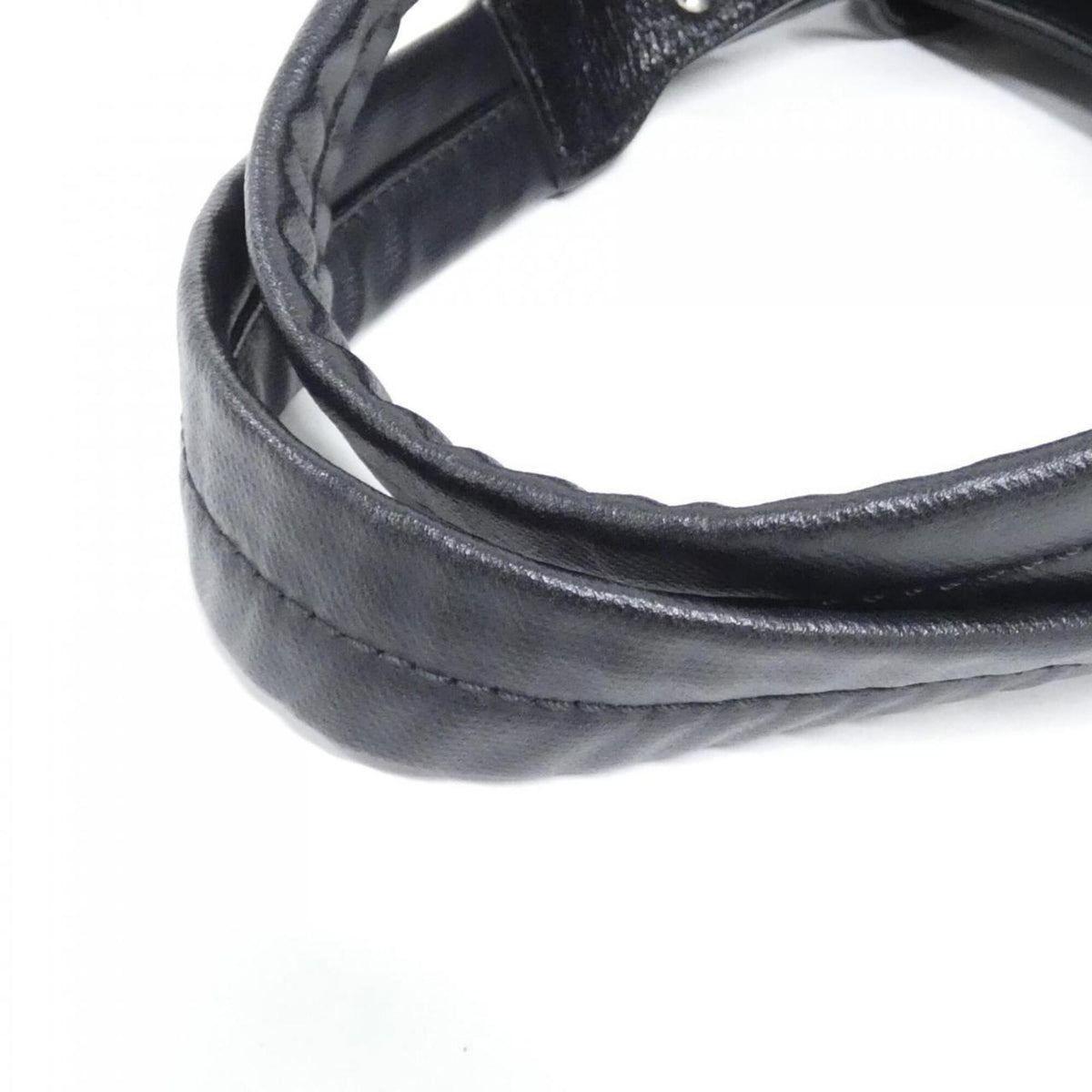 Chanel Black Canvas Handbag Pouch (Pre-Owned)