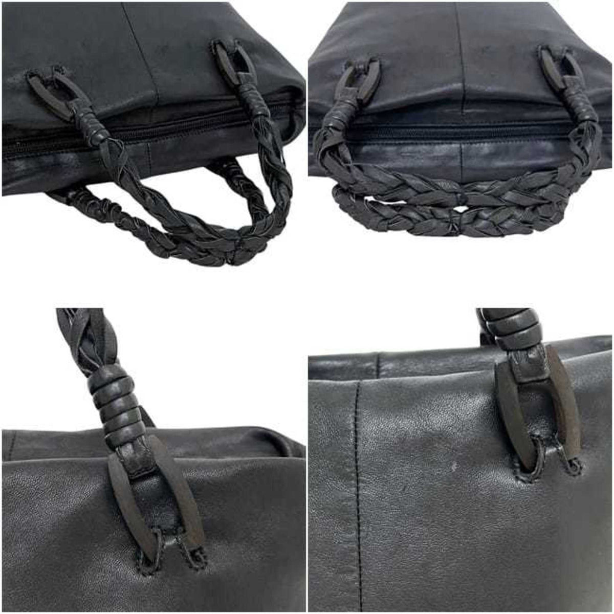 Loewe Black Nappa Leather Leather Handbag (Pre-Owned)
