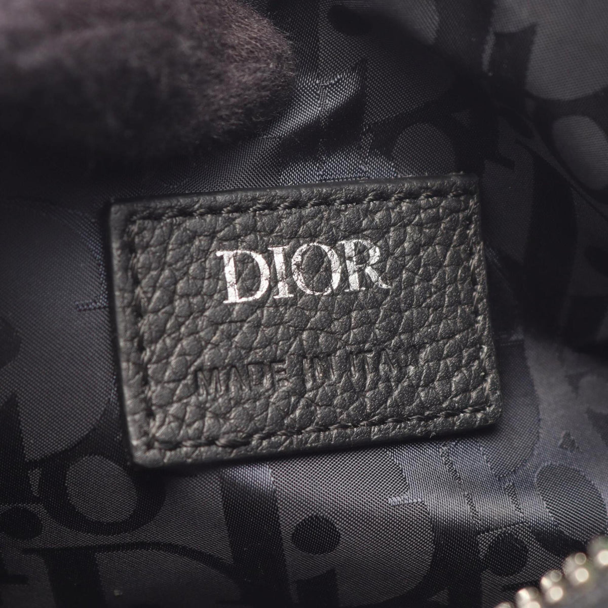 Christian Dior Black Multi-Color Leather Handbag (Pre-Owned)