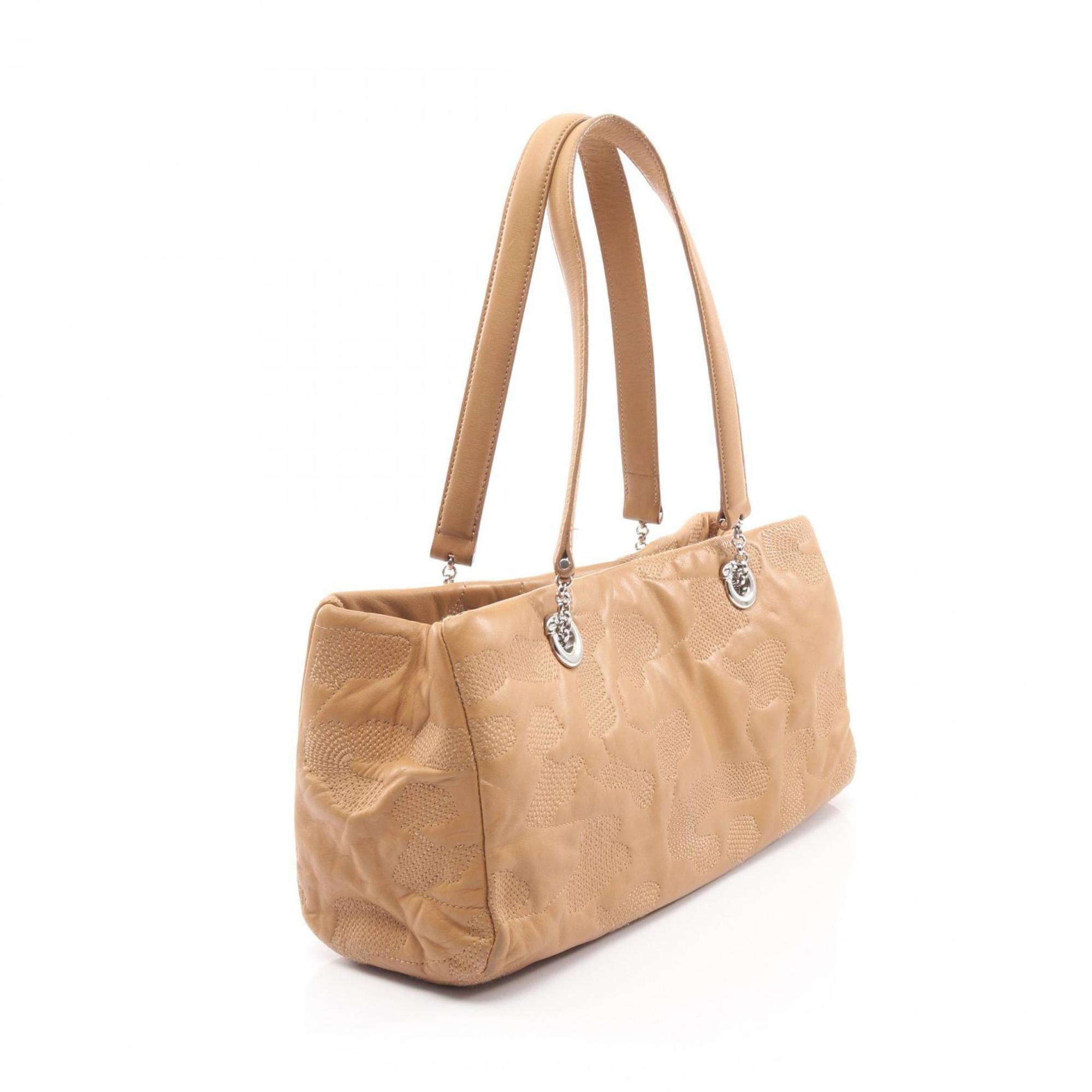 Cartier Beige Leather Handbag (Pre-Owned)