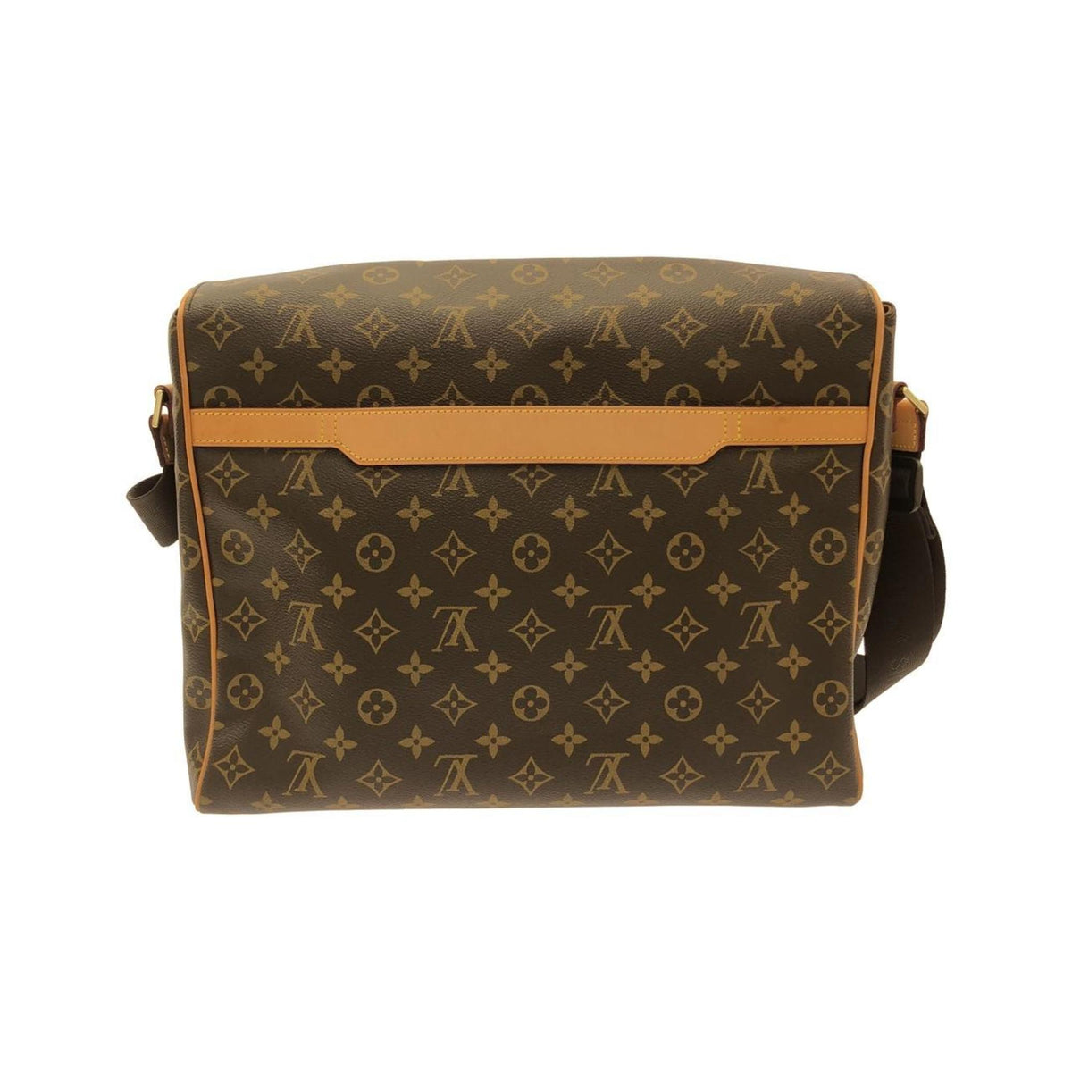 Louis Vuitton Monogram Marron Coated Canvas Shoulder Bag (Pre-Owned)
