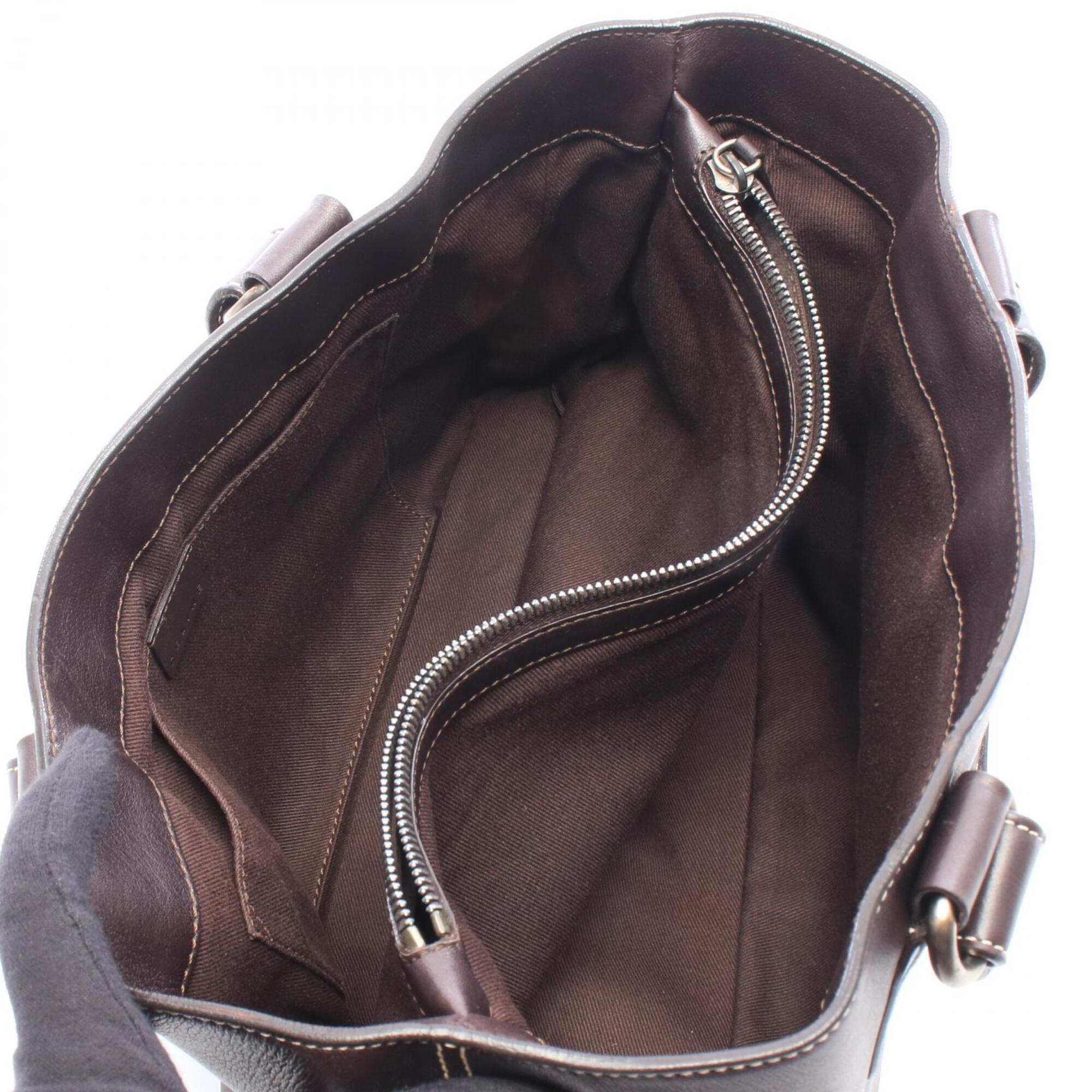 Celine Brown Leather Handbag (Pre-Owned)