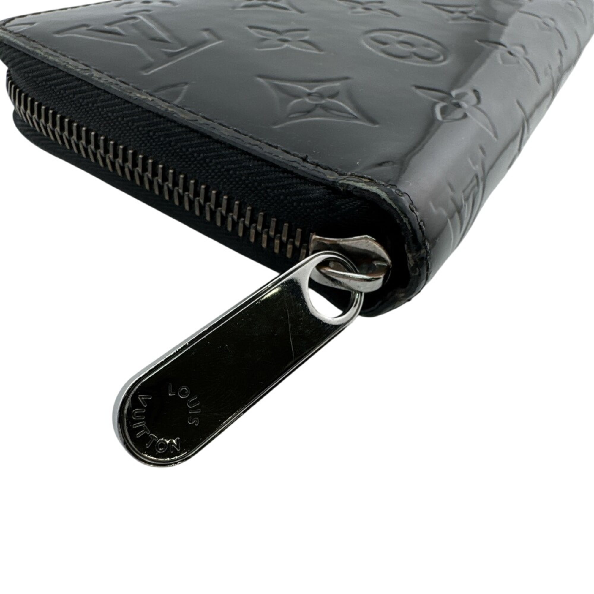 Louis Vuitton Black Vernis Long Wallet (Bi-Fold) (Pre-Owned)