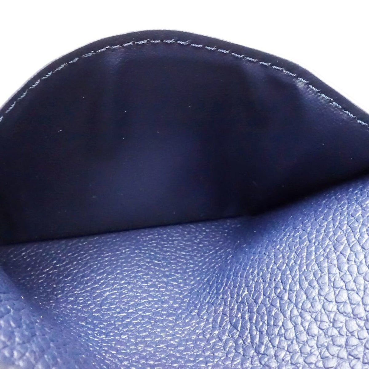 Louis Vuitton Monogram Empreinte Navy Monogram Empreinte Wallet (Tri-Fold) (Pre-Owned)