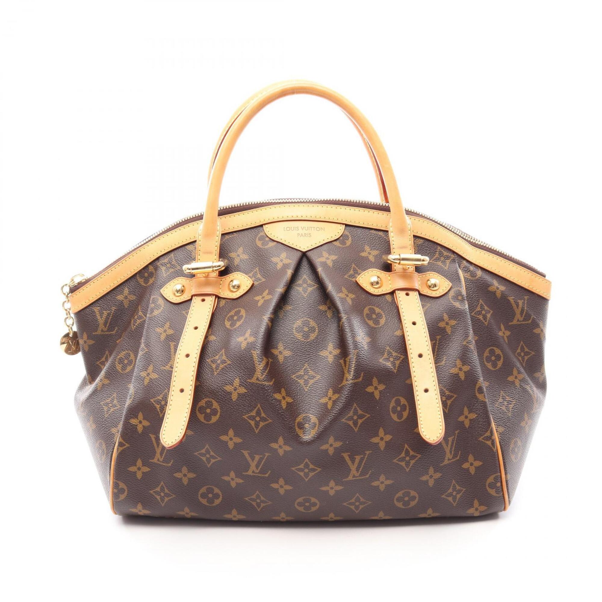 Louis Vuitton Brown Pvc Leather Handbag (Pre-Owned)