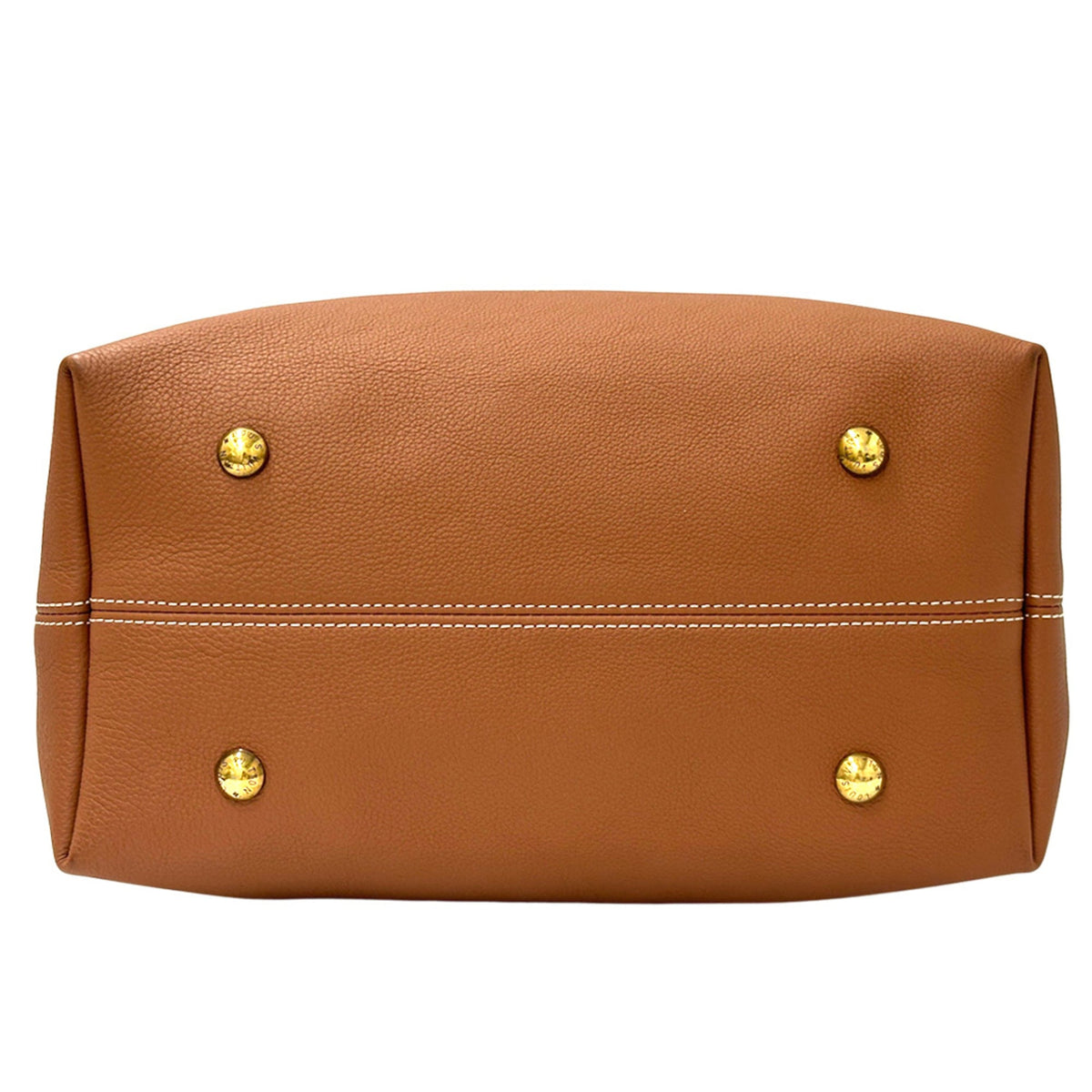 Louis Vuitton Brown Cognac Leather Handbag Shoulder Bag (Pre-Owned)
