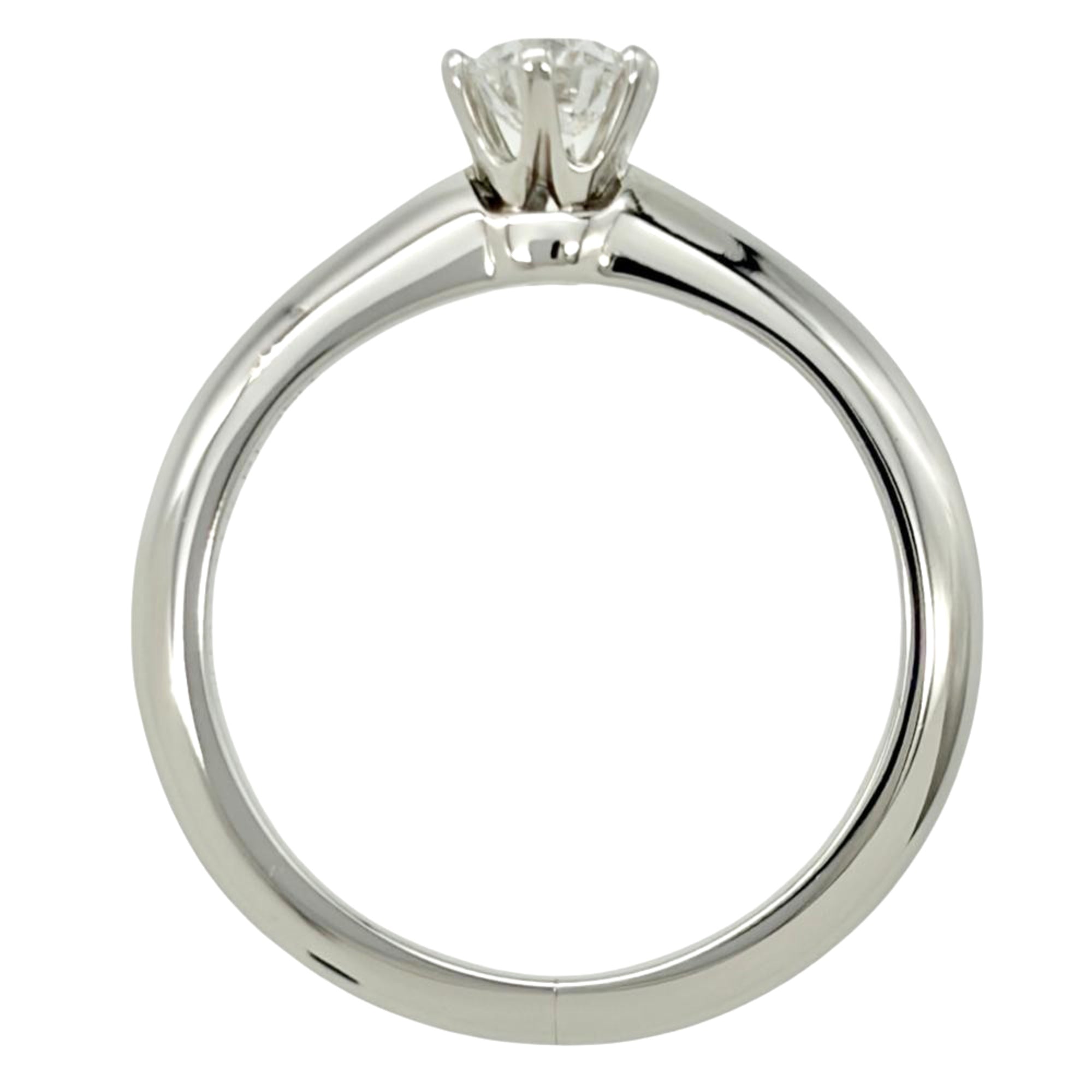 Tiffany Platinum Platinum 950 Band Ring (Pre-Owned)