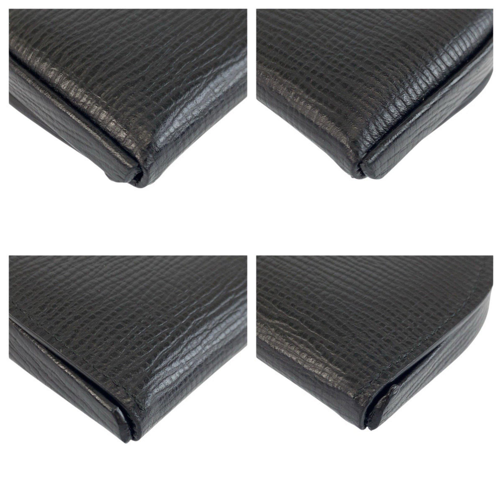 Loewe Black Leather Coin Purse/Coin Case (Pre-Owned)