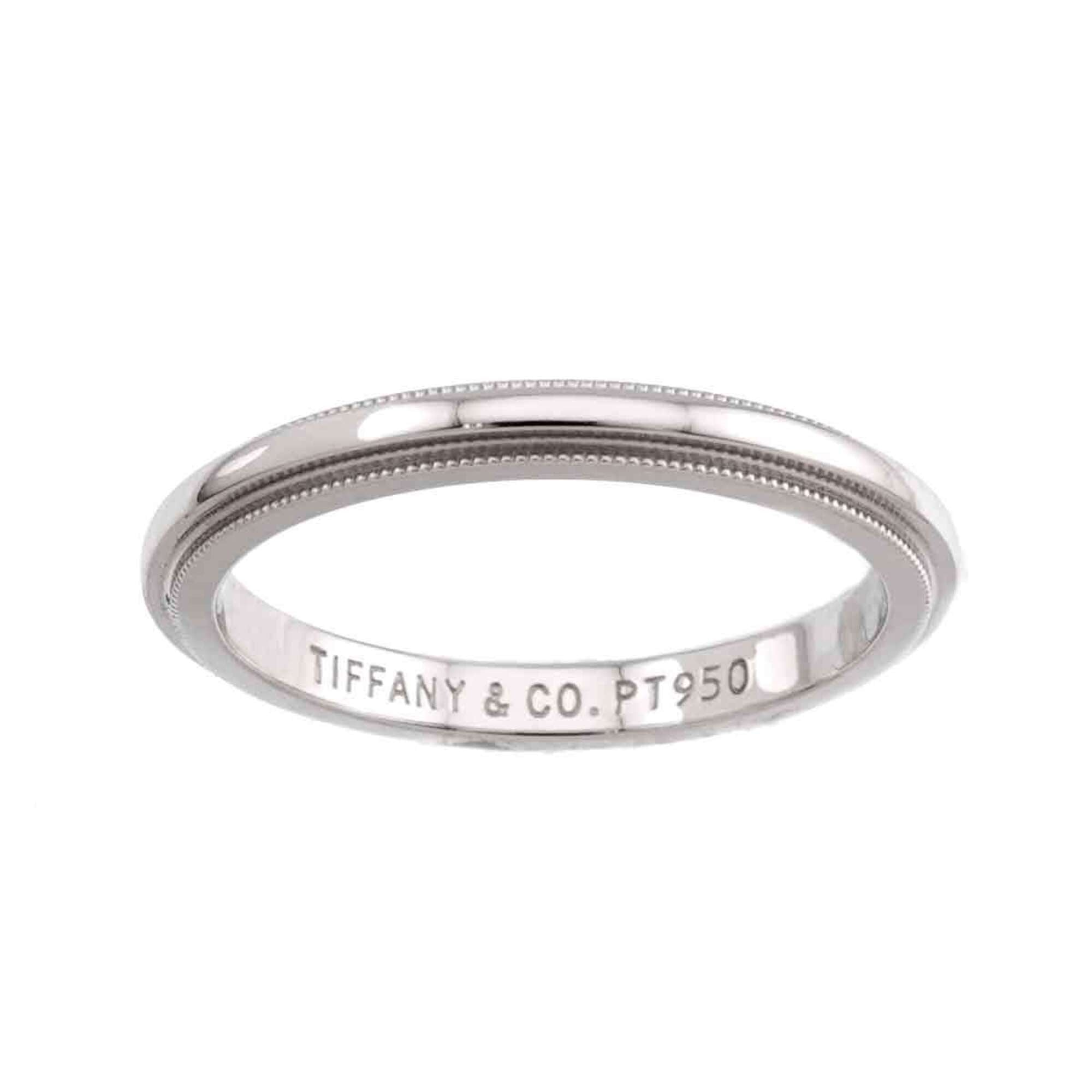 Tiffany Platinum 950 Band Ring (Pre-Owned)