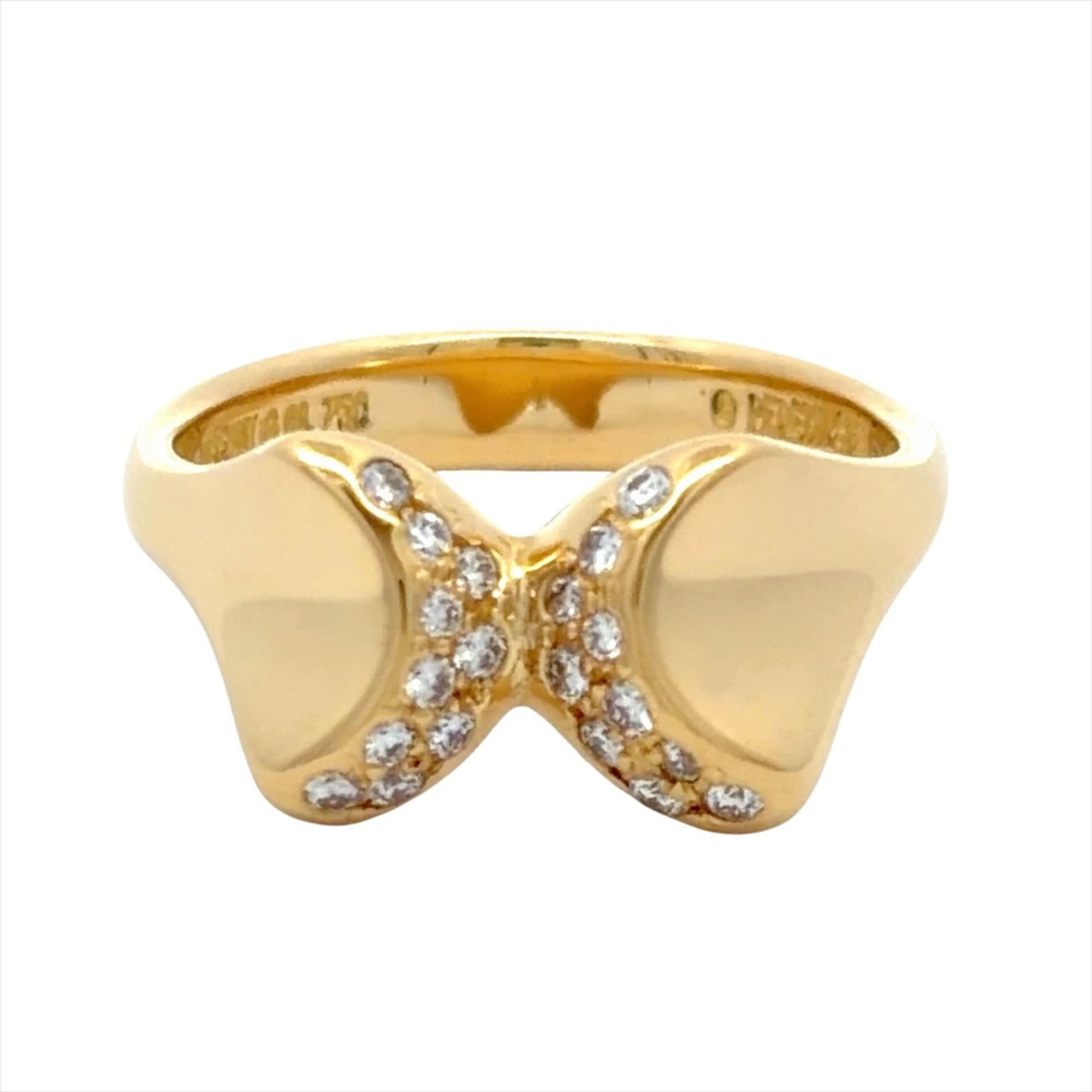 Tiffany Yellow Gold (18K) Band Ring (Pre-Owned)