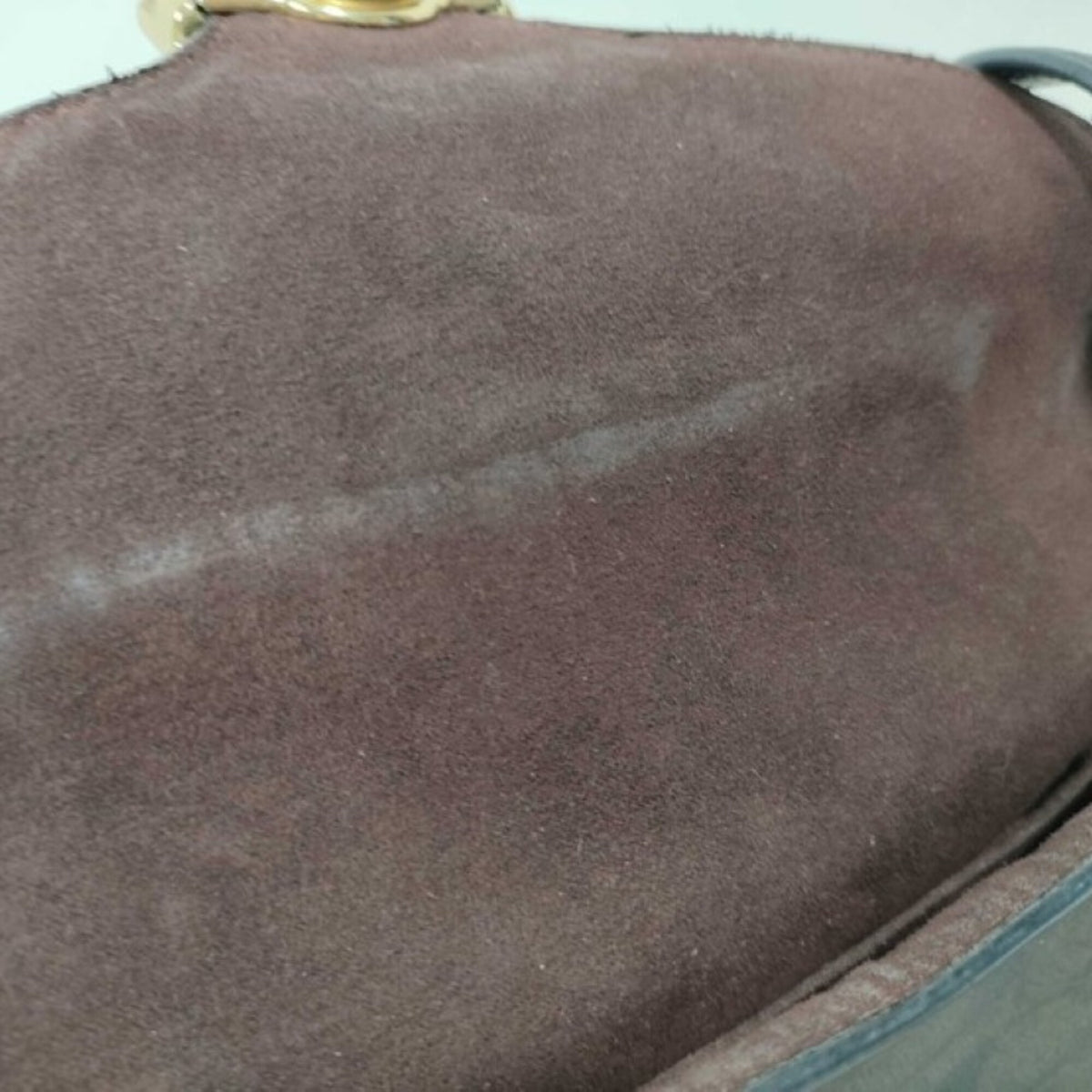 Coach Signature Black Brown Signature Line Handbag Shoulder Bag (Pre-Owned)