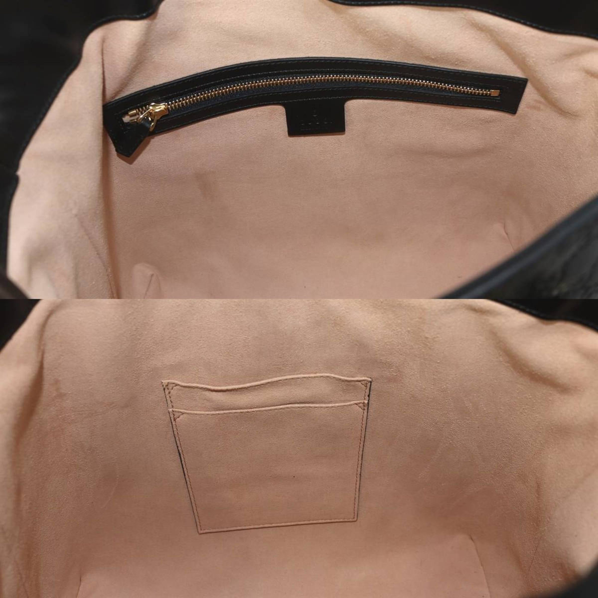 Gucci Black Handbag Shoulder Bag (Pre-Owned)