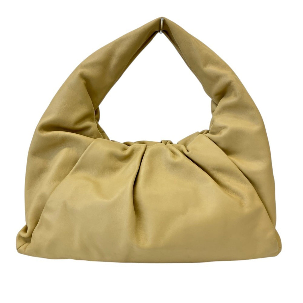 Bottega Veneta Beige Leather Shoulder Bag (Pre-Owned)