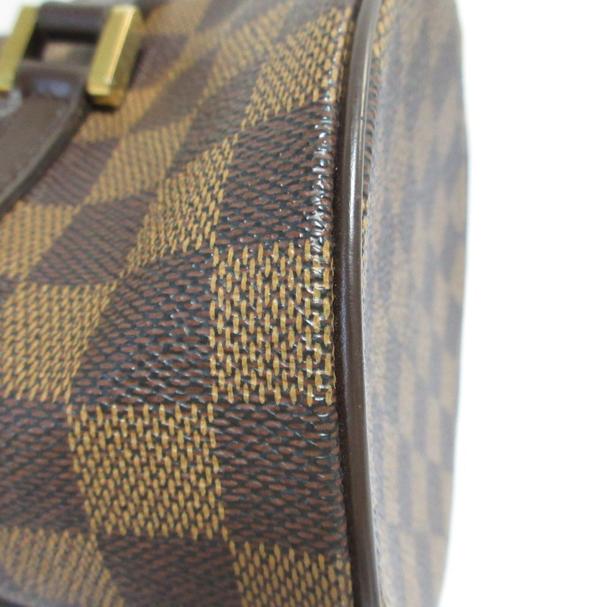 Louis Vuitton Brown Galle Damier Canvas Handbag (Pre-Owned)
