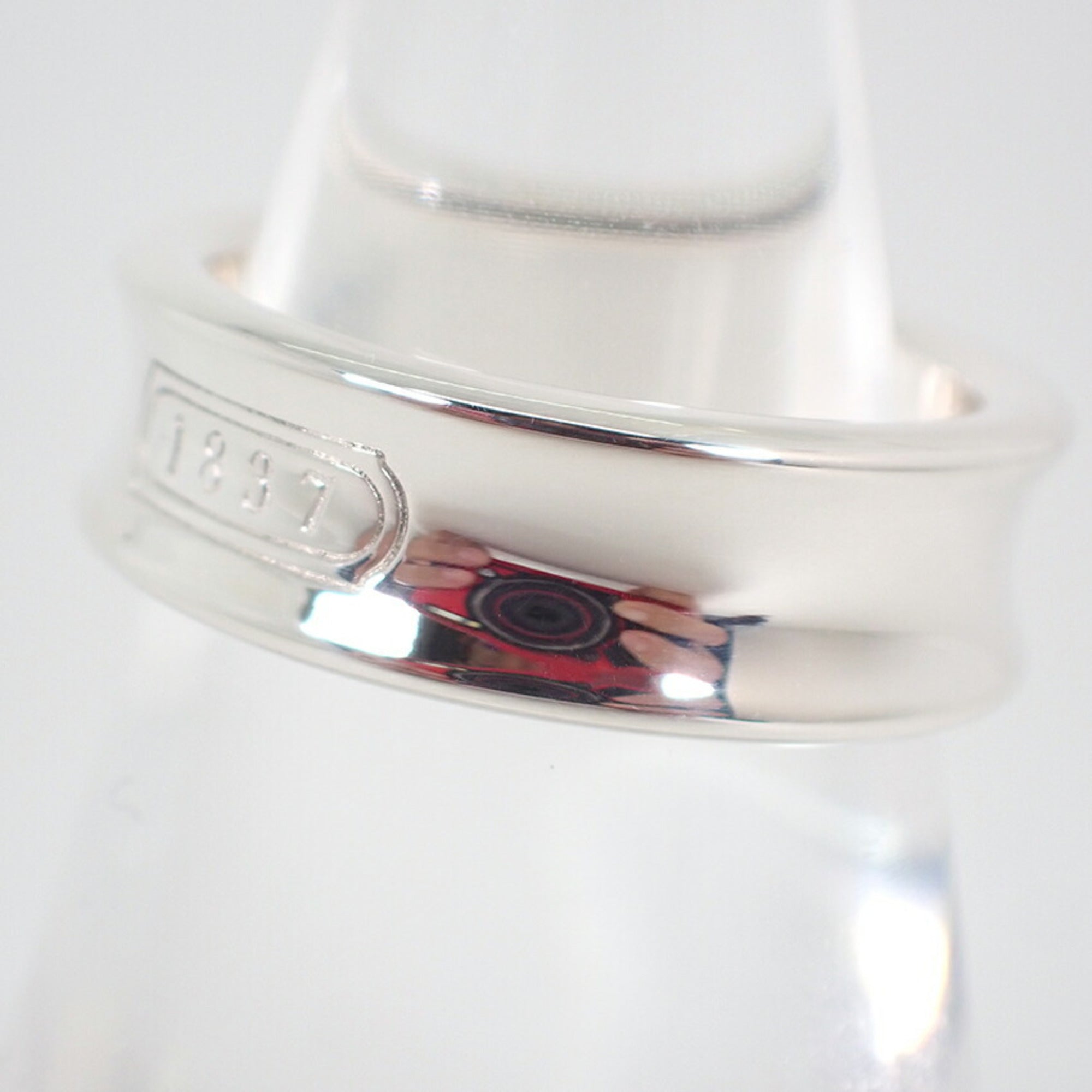 Tiffany Sterling Silver 925 Band Ring (Pre-Owned)