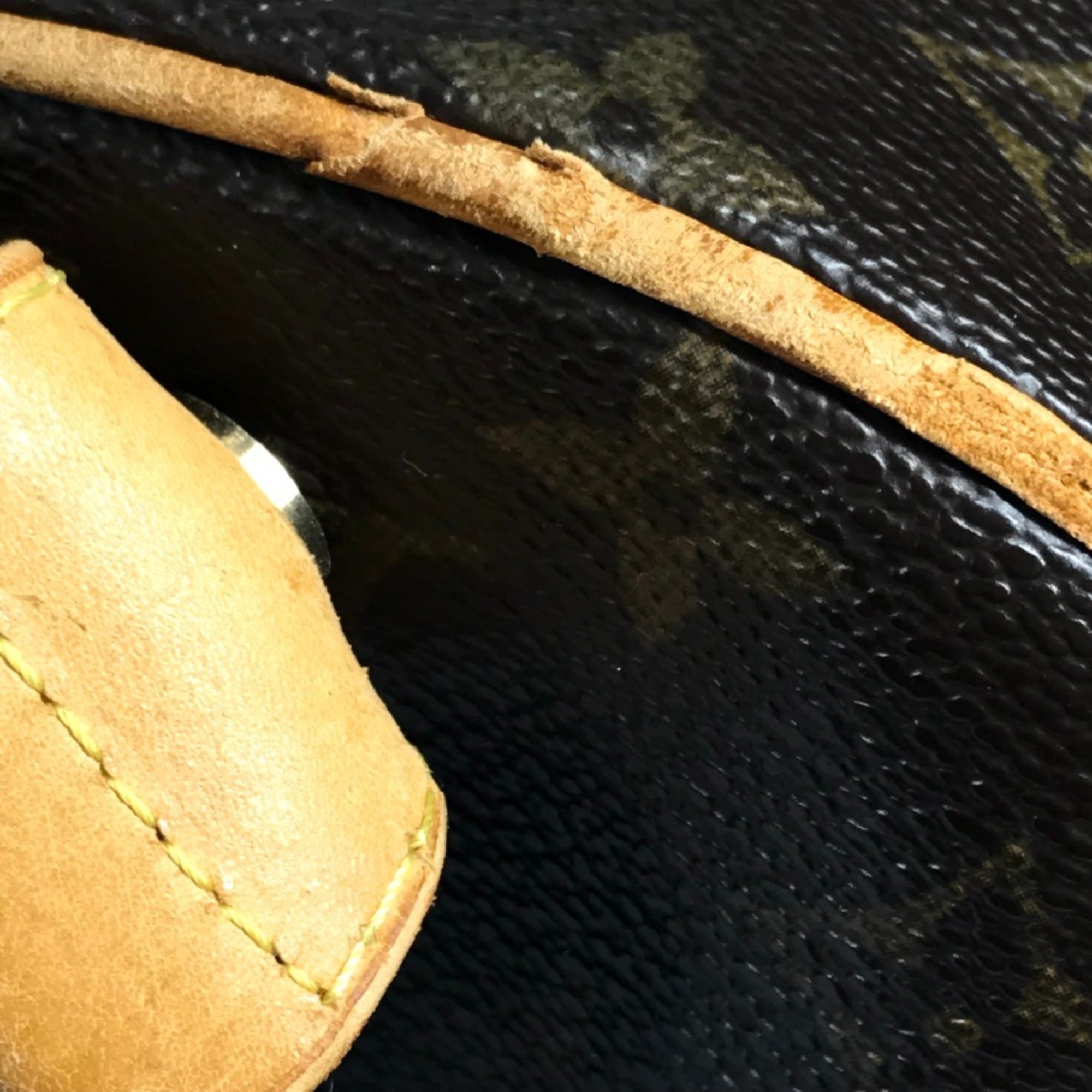 Louis Vuitton Brown Monogram Pochette Shoulder Bag Sling Bag (Pre-Owned)