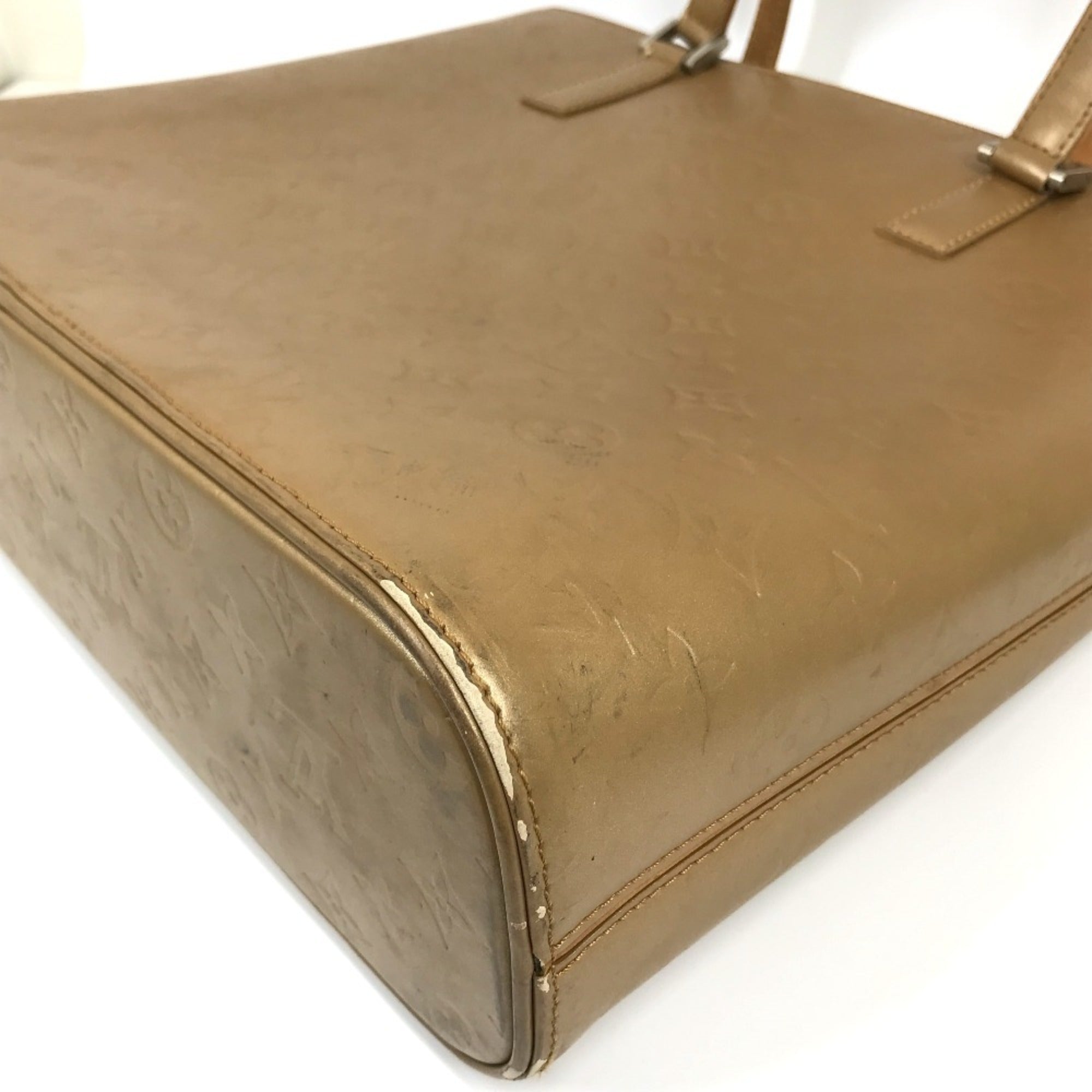 Louis Vuitton Monogram Mat Beige Monogram Mat Tote Bag (Pre-Owned)