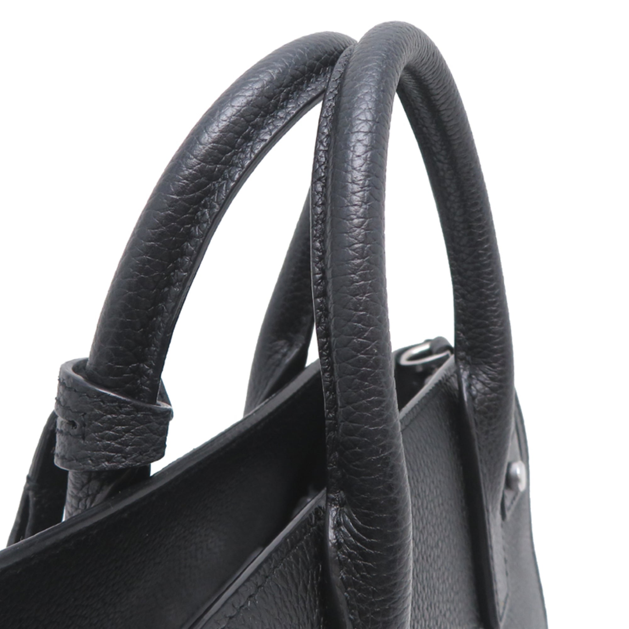 Saint Laurent Black Leather Handbag (Pre-Owned)