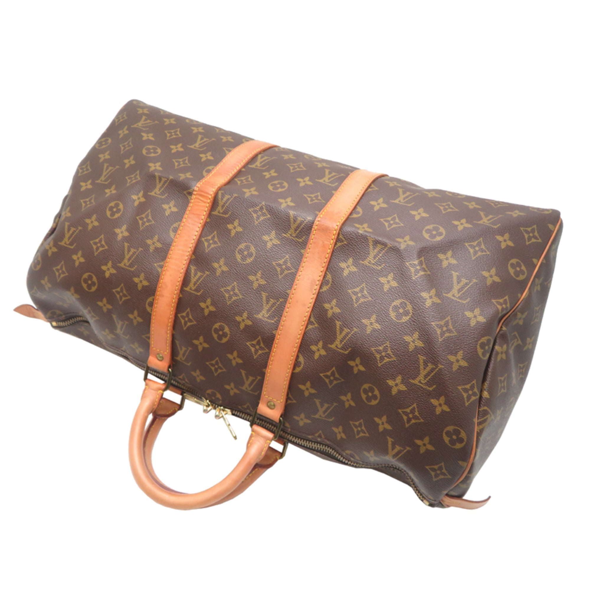 Louis Vuitton Brown Monogram Boston Bag (Pre-Owned)