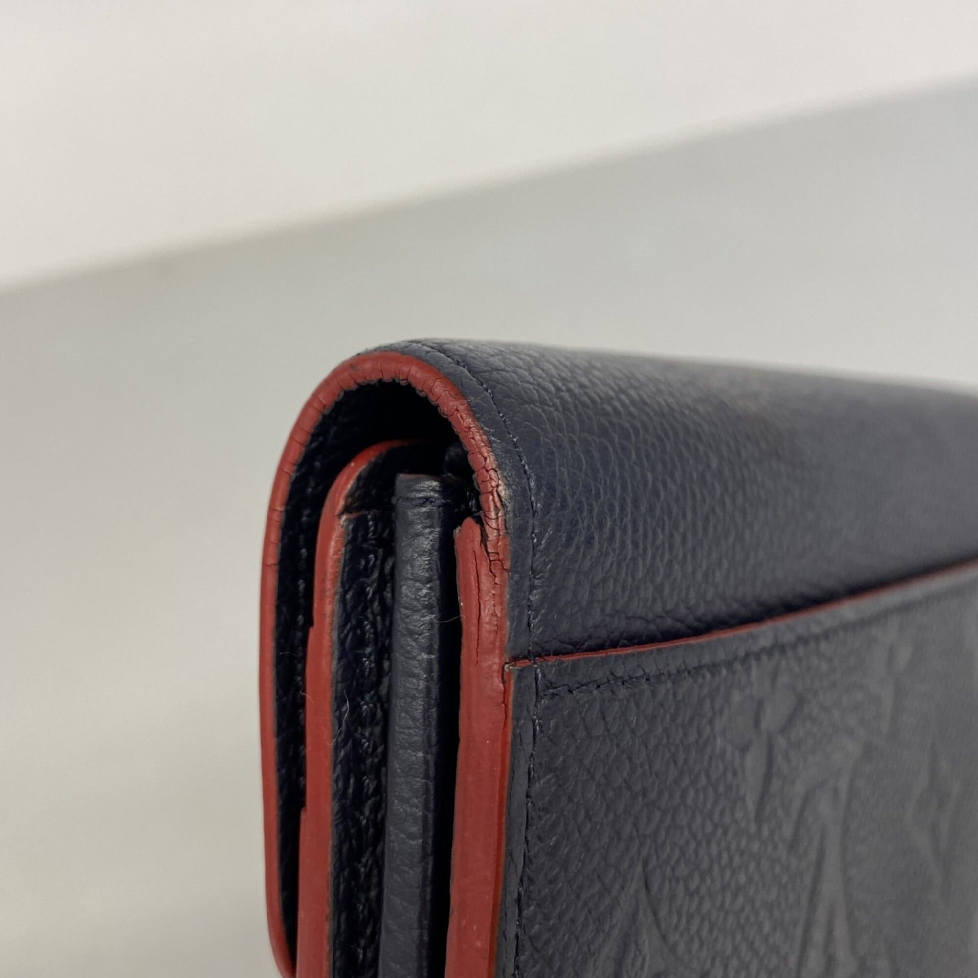 Louis Vuitton Marine Rouge Long Wallet (Bi-Fold) (Pre-Owned)