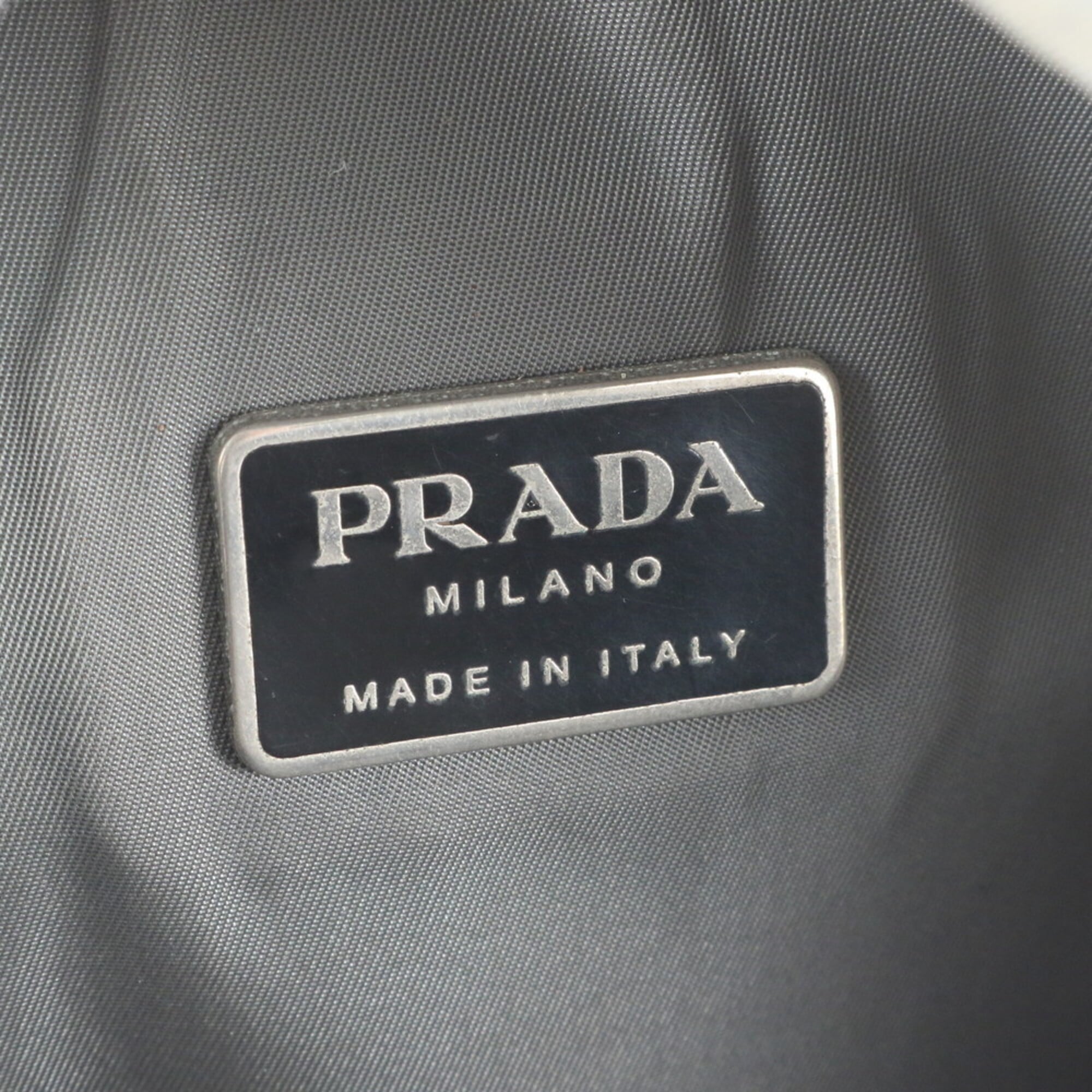 Prada Green Khaki Shoulder Bag (Pre-Owned)
