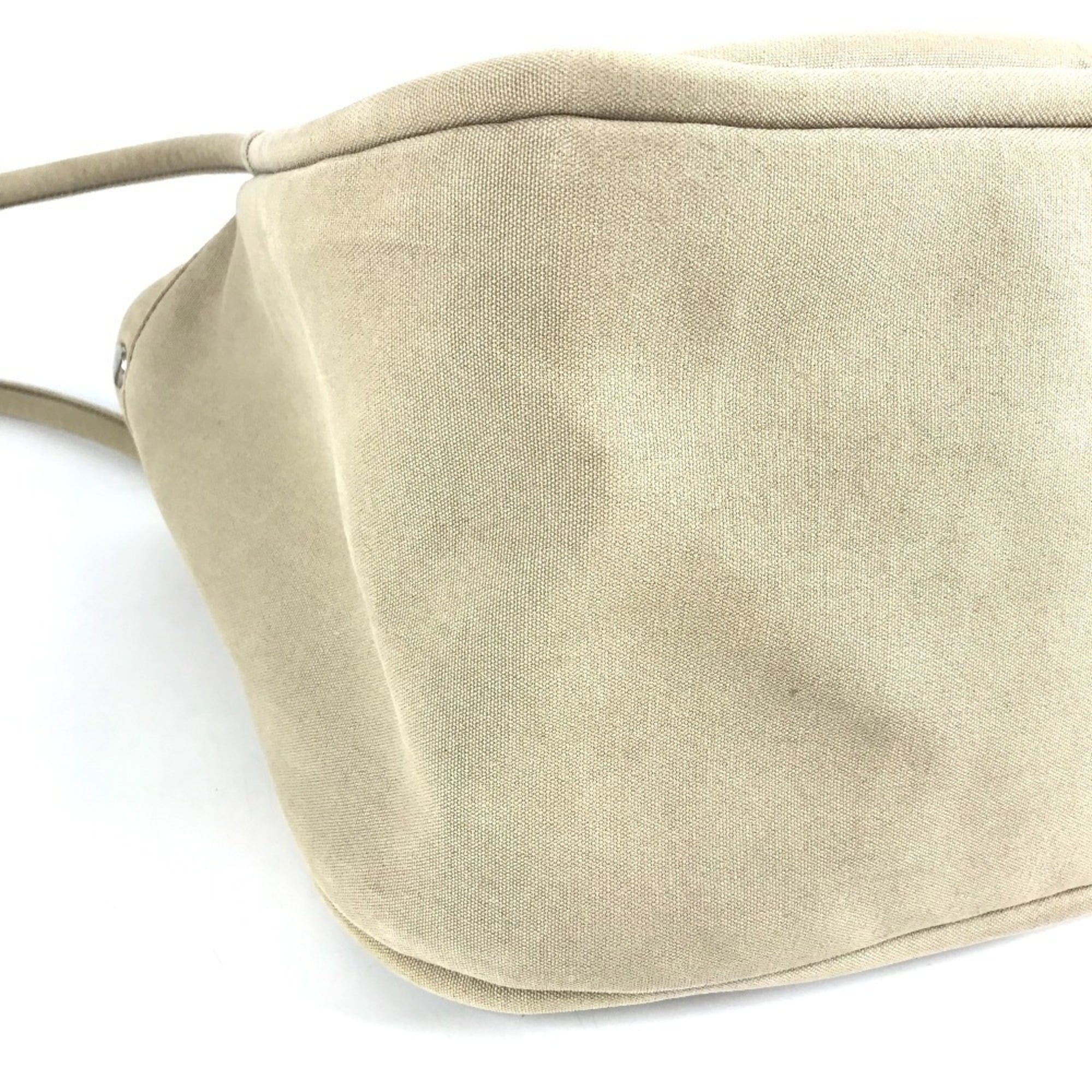 Hermes Beige Handbag Pouch Tote Bag (Pre-Owned)