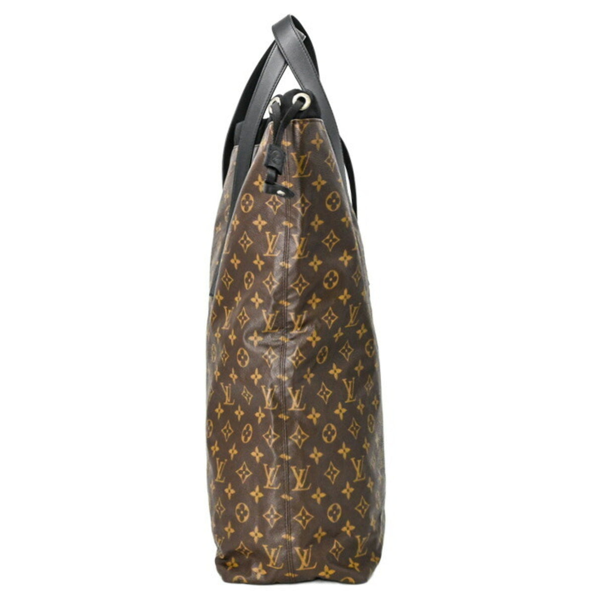 Louis Vuitton Brown Monogram Macassar Canvas Pouch Tote Bag (Pre-Owned)