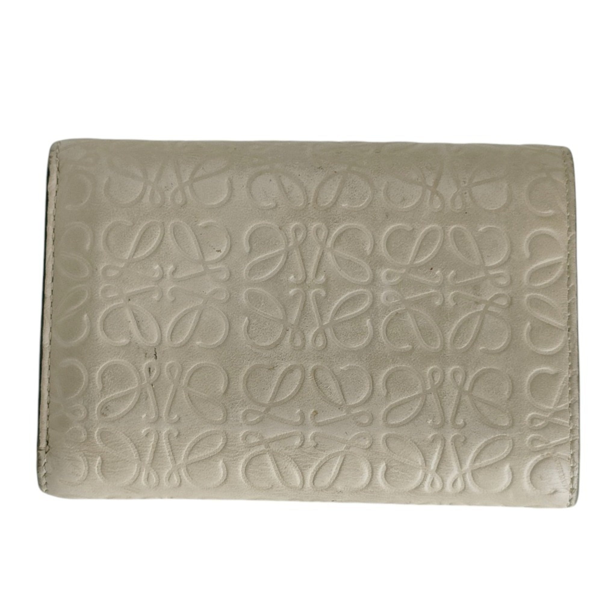 Loewe Grayish Wallet (Tri-Fold) (Pre-Owned)