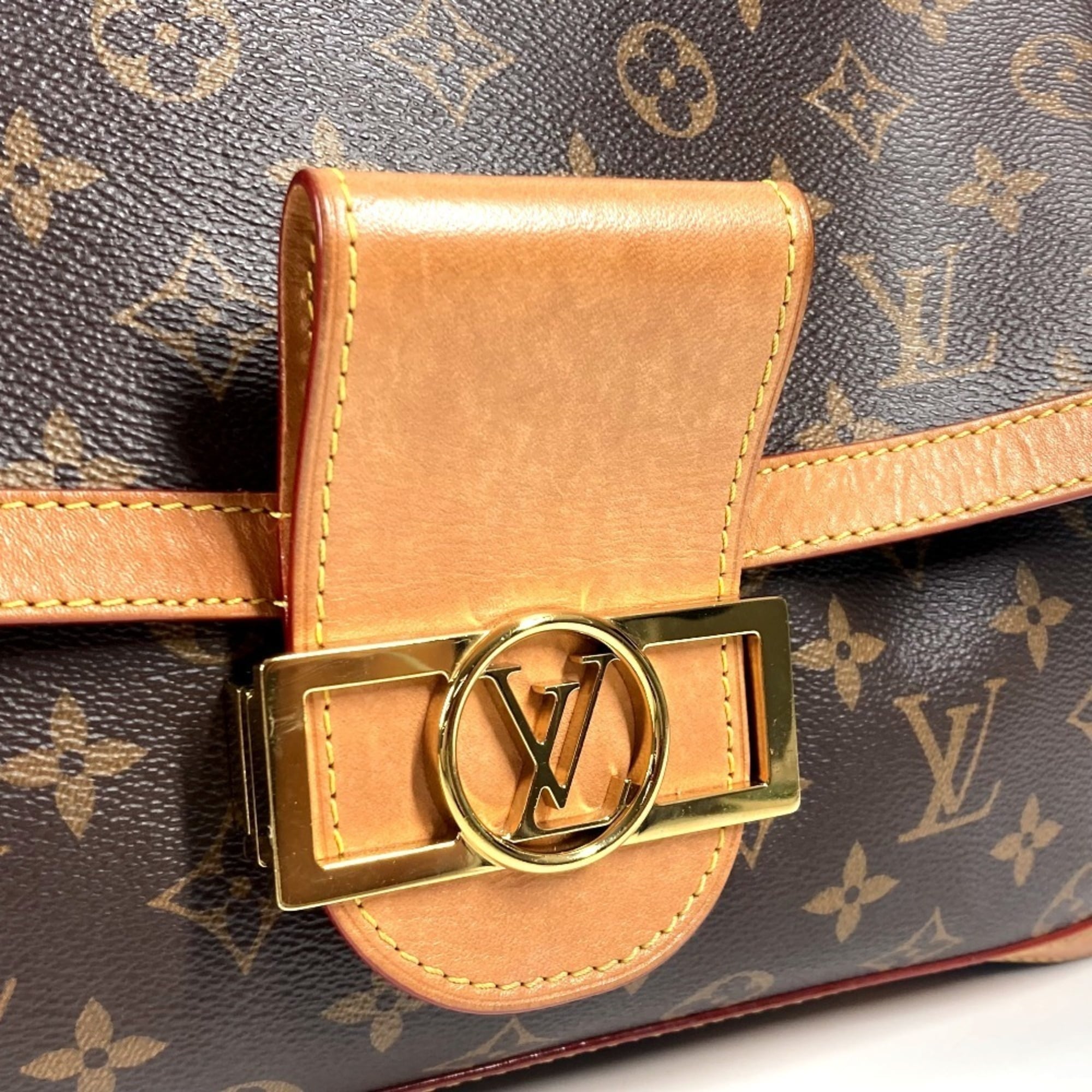 Louis Vuitton Brown Monogram Monogram Handbag Shoulder Bag (Pre-Owned)