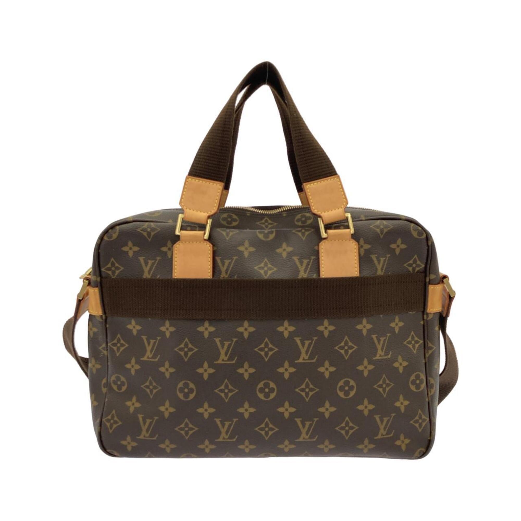 Louis Vuitton Marron Coated Canvas Handbag (Pre-Owned)