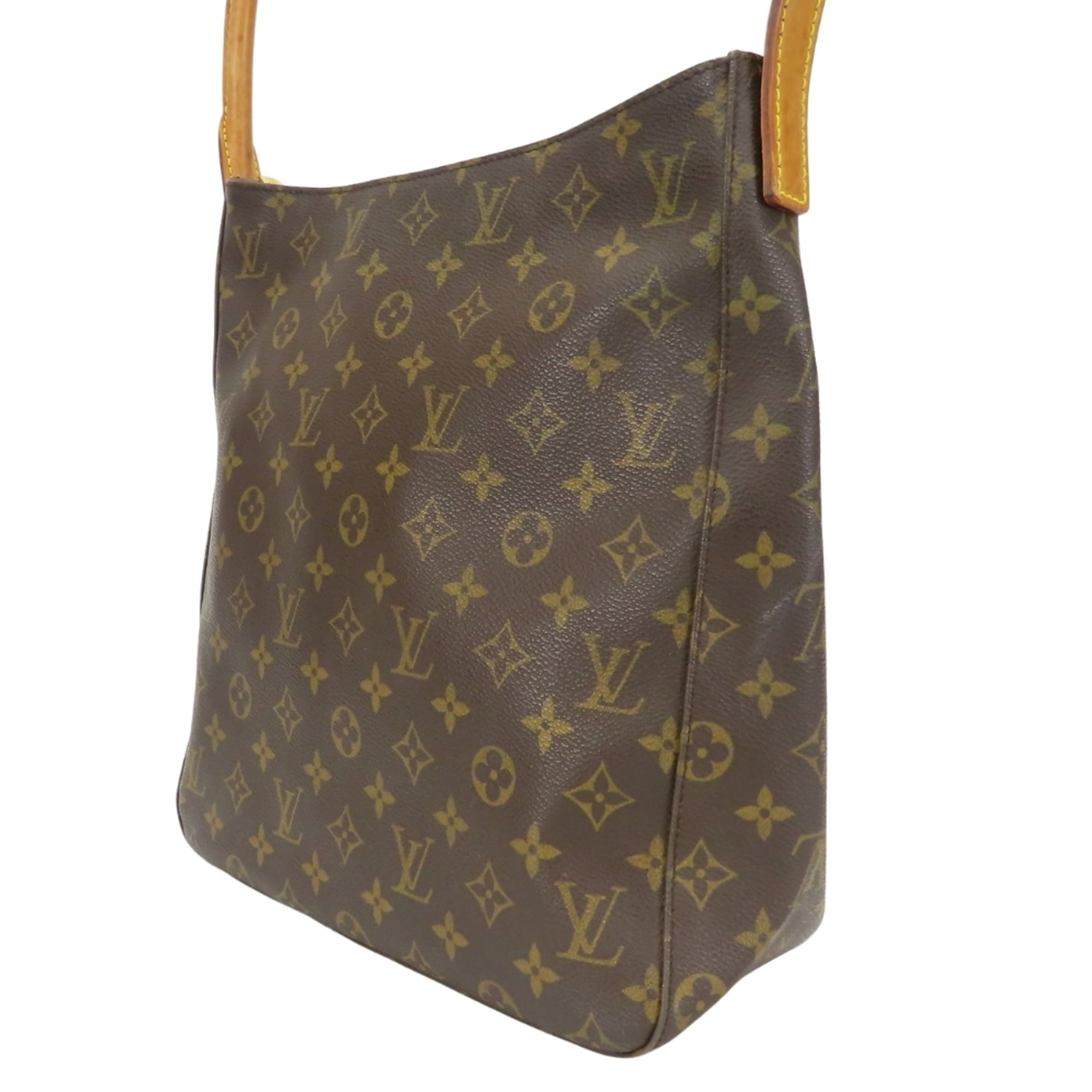 Louis Vuitton Brown Monogram Monogram Leather Shoulder Bag (Pre-Owned)