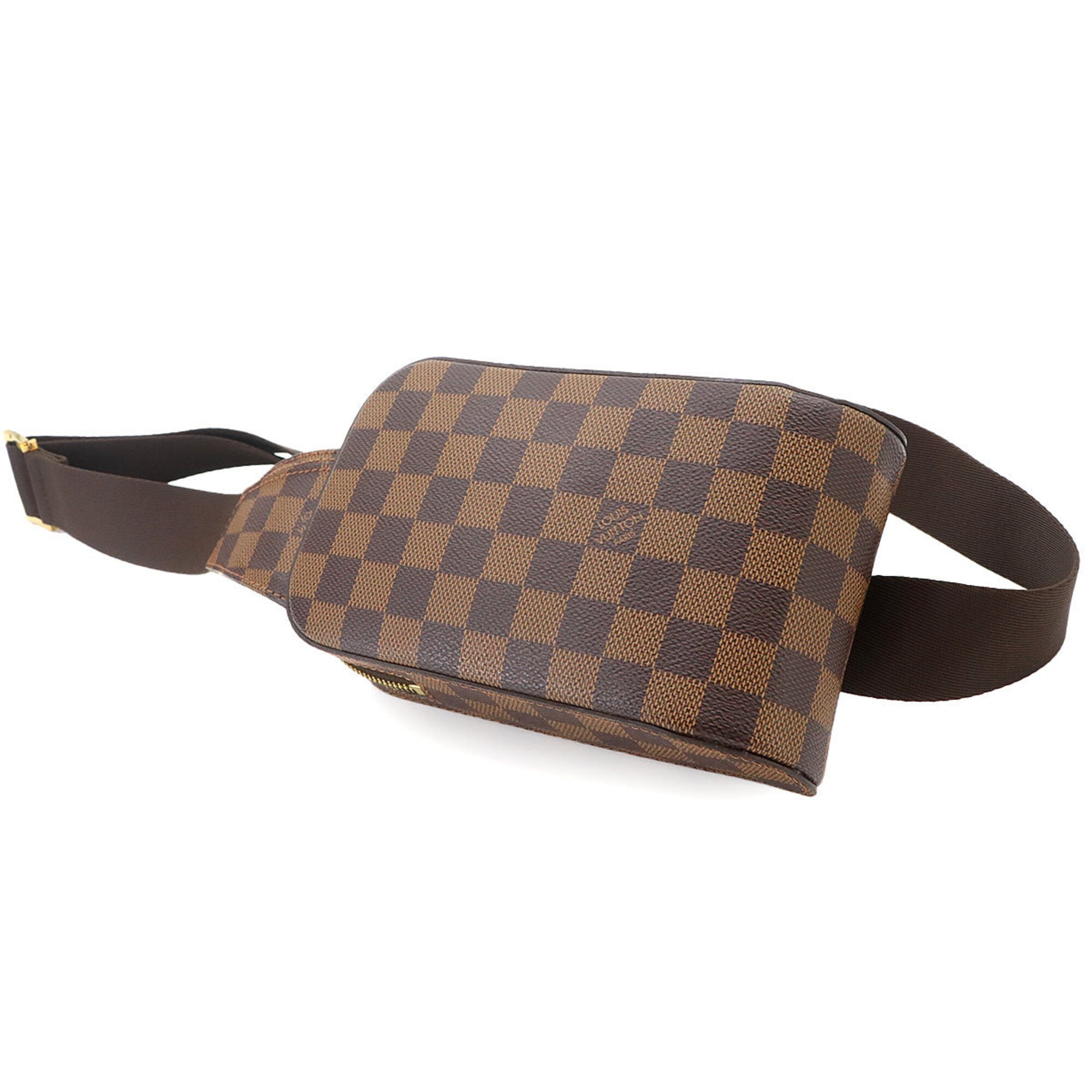 Louis Vuitton Brown Damier Canvas Ebene Damier Canvas Sling Bag (Pre-Owned)