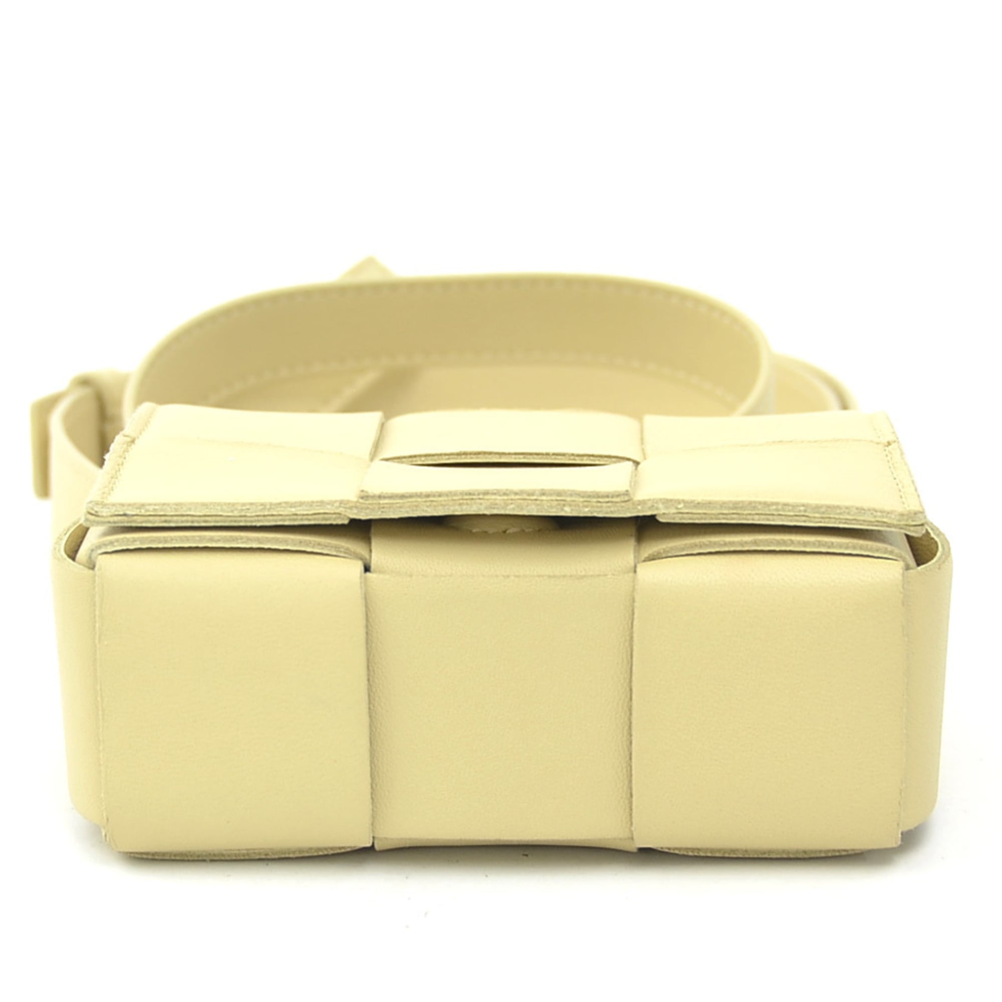 Bottega Veneta Beige Leather Shoulder Bag (Pre-Owned)