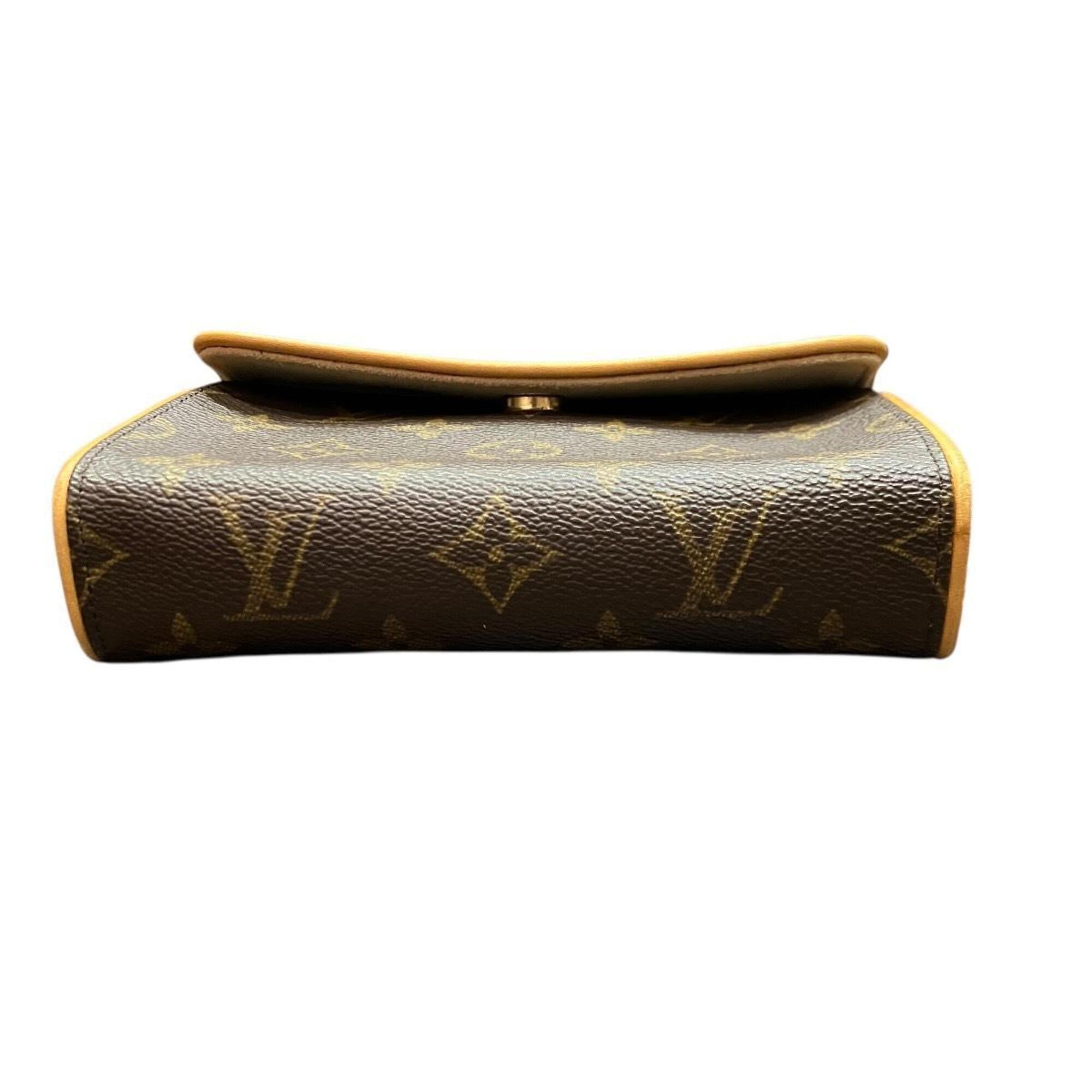 Louis Vuitton Brown Pochette Shoulder Bag (Pre-Owned)
