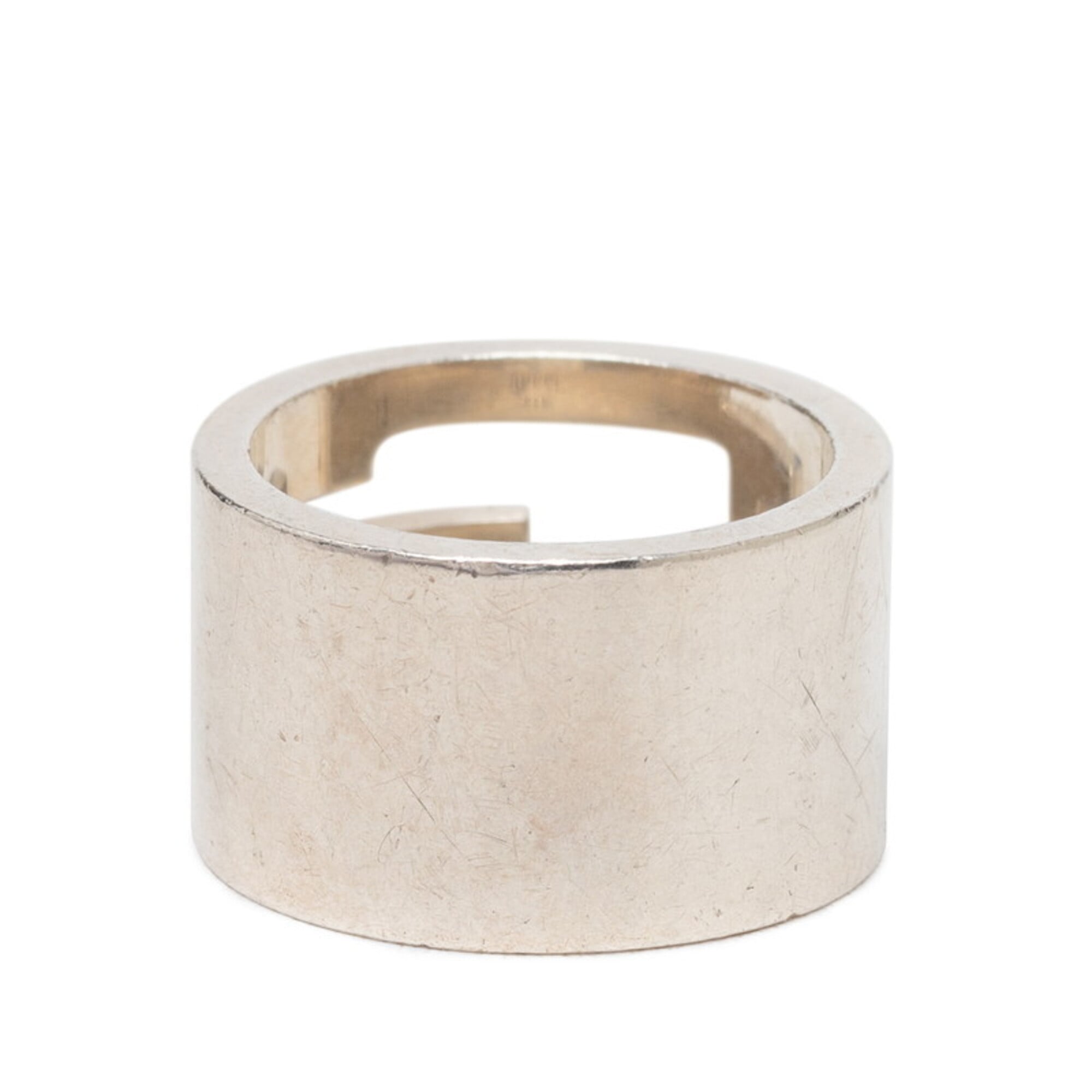 Gucci Silver 925 Band Ring (Pre-Owned)