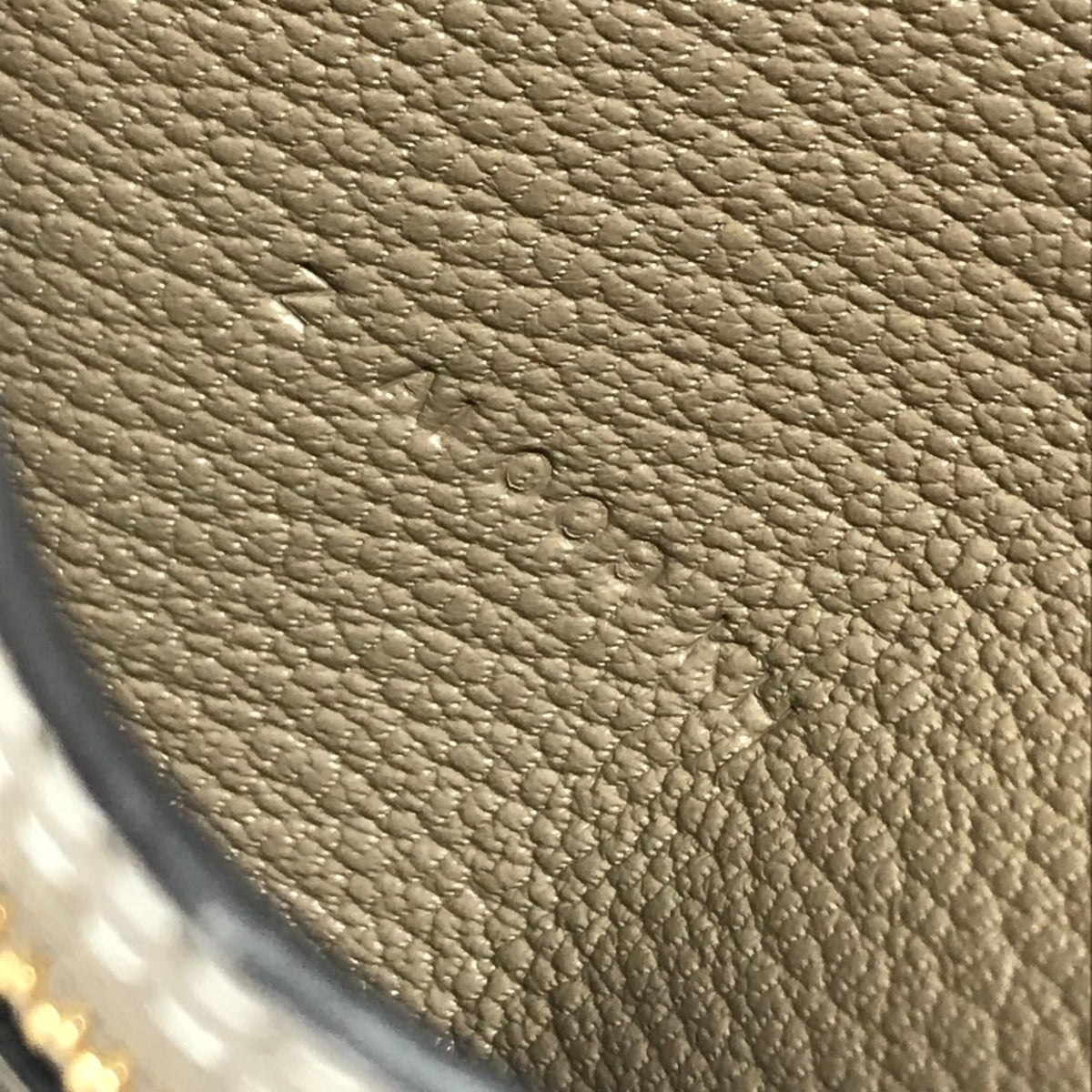 Hermes Etoupe Gray Chevre Leather Wallet (Tri-Fold) (Pre-Owned)