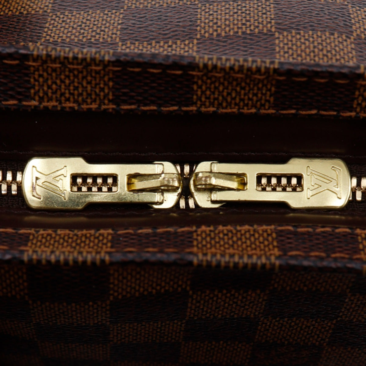 Louis Vuitton Brown Damier Canvas Tote Bag (Pre-Owned)