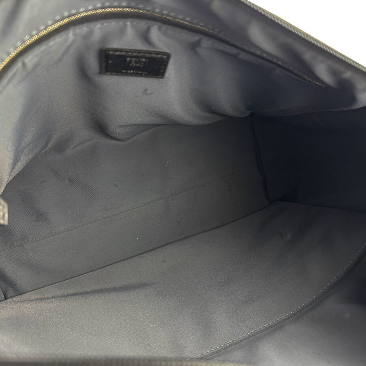 Fendi Black Nylon Leather Handbag (Pre-Owned)