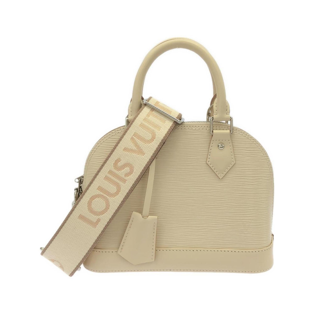 Louis Vuitton Beige Leather Handbag (Pre-Owned)