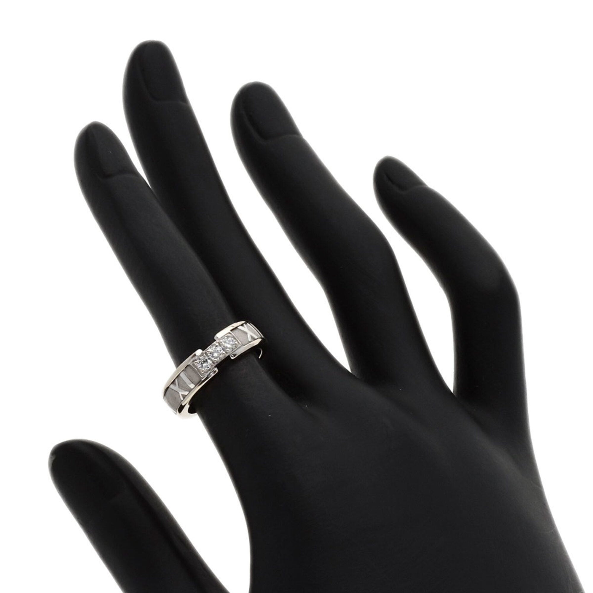 Tiffany White Gold White Gold (18K) Band Ring (Pre-Owned)