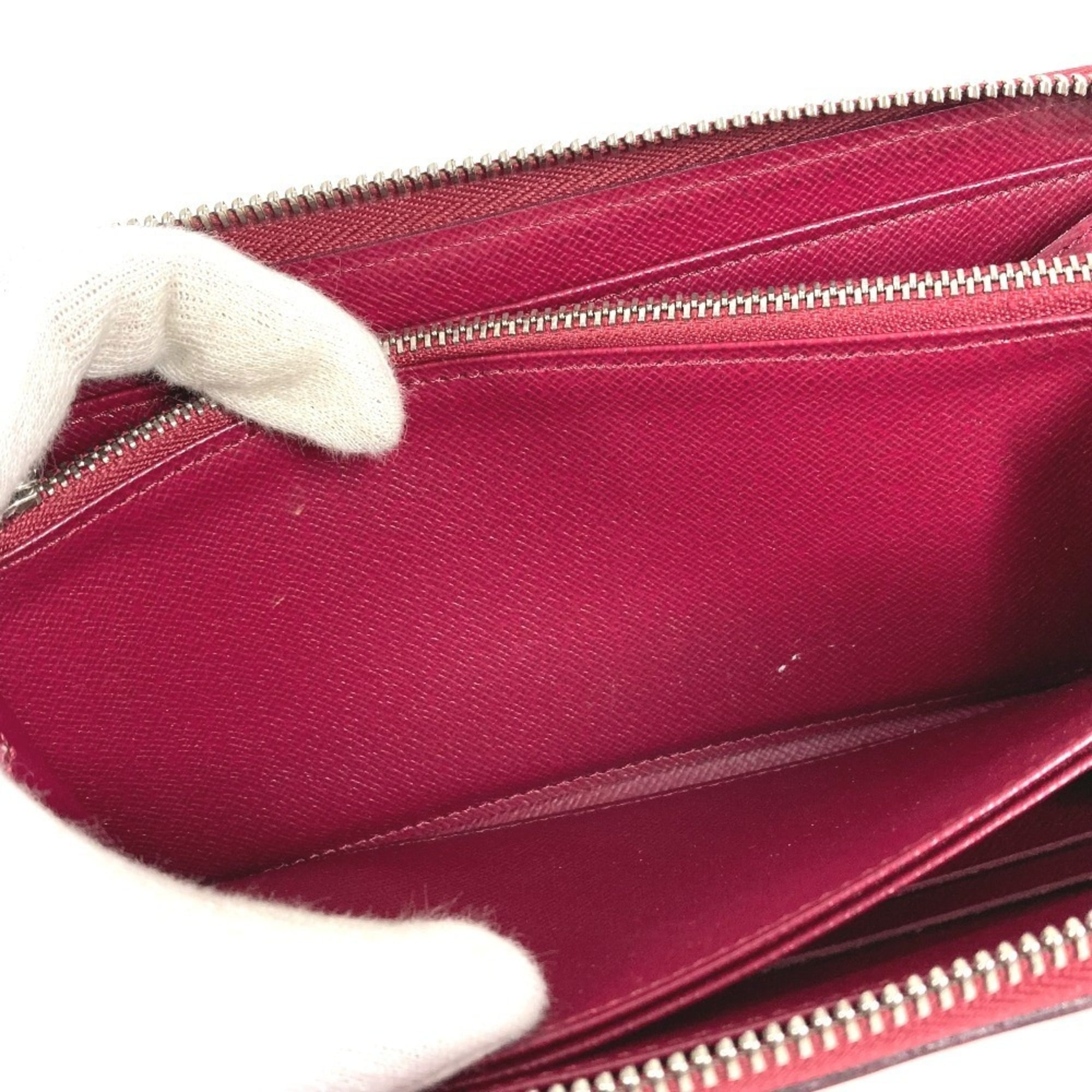 Louis Vuitton Fuchsia Pink Purple Epi Leather Long Wallet (Bi-Fold) (Pre-Owned)