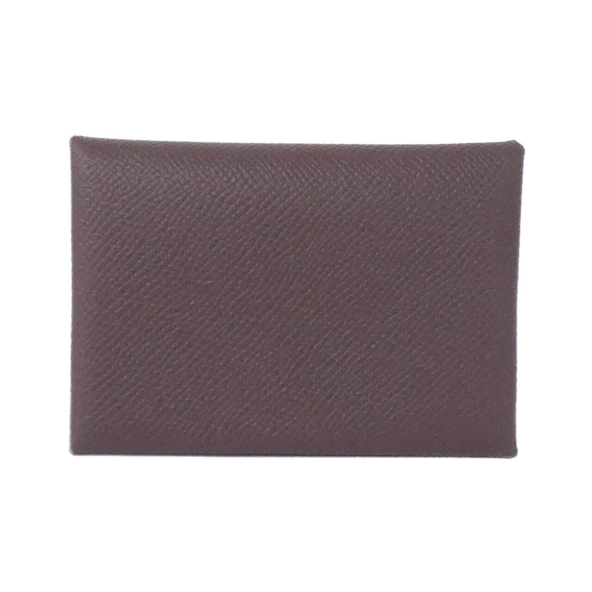 Hermes Epsom Leather Coin Purse/Coin Case (Pre-Owned)